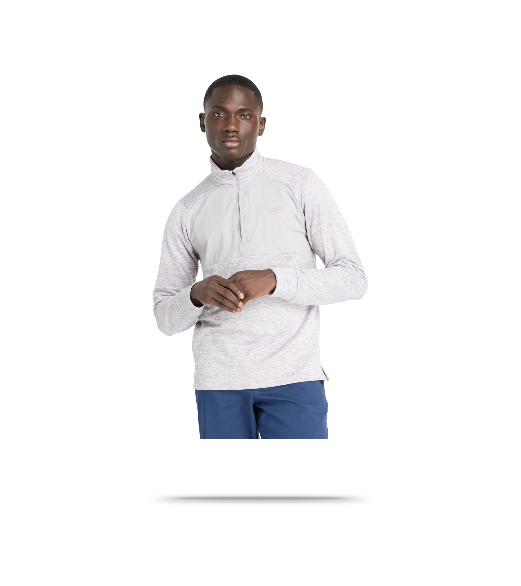 Men's Athletics Heat Grid 1/2 Zip Long Sleeve Top