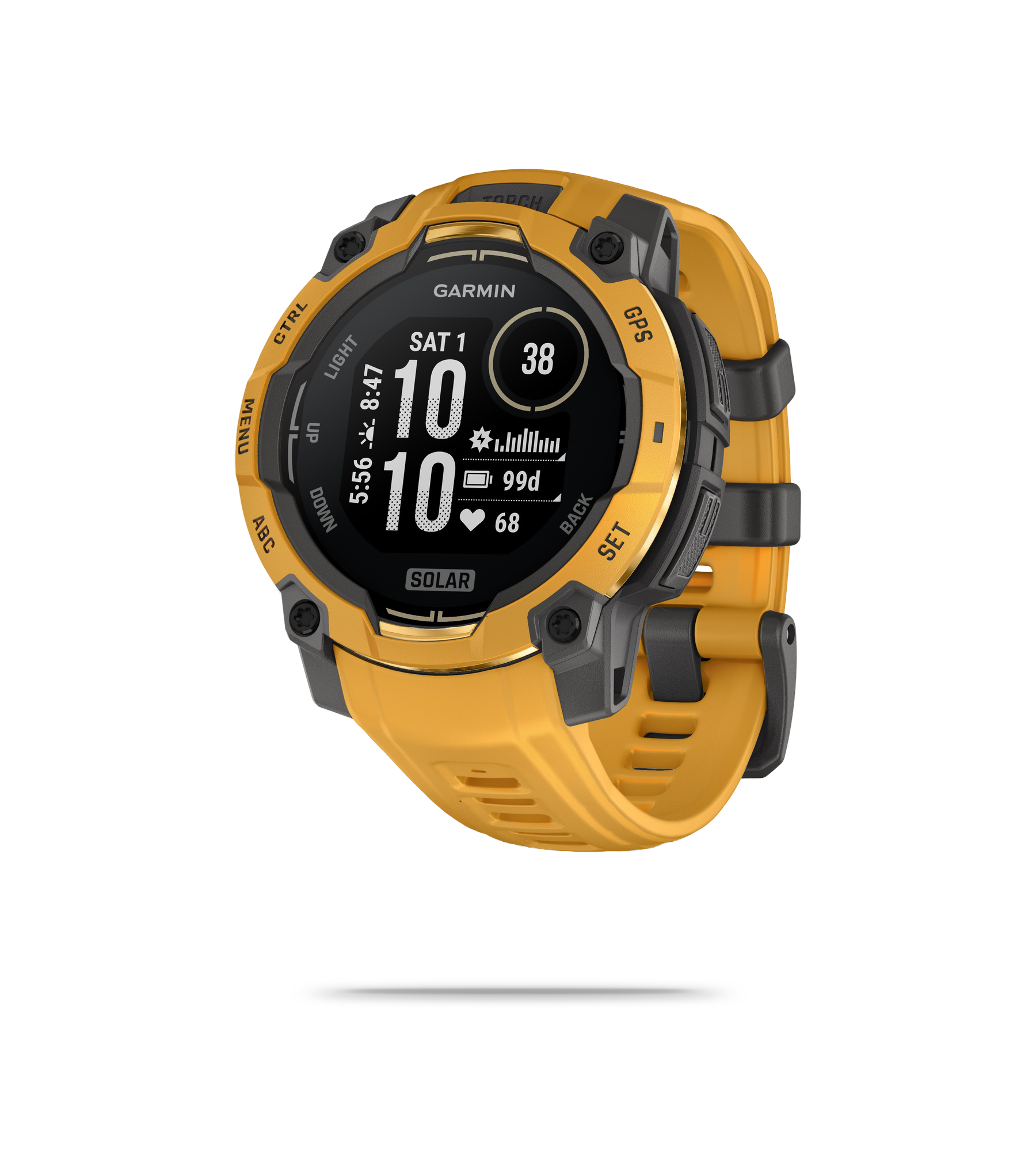 Instinct 3 Solar GPS Watch - Limited Edition Alpine Rush