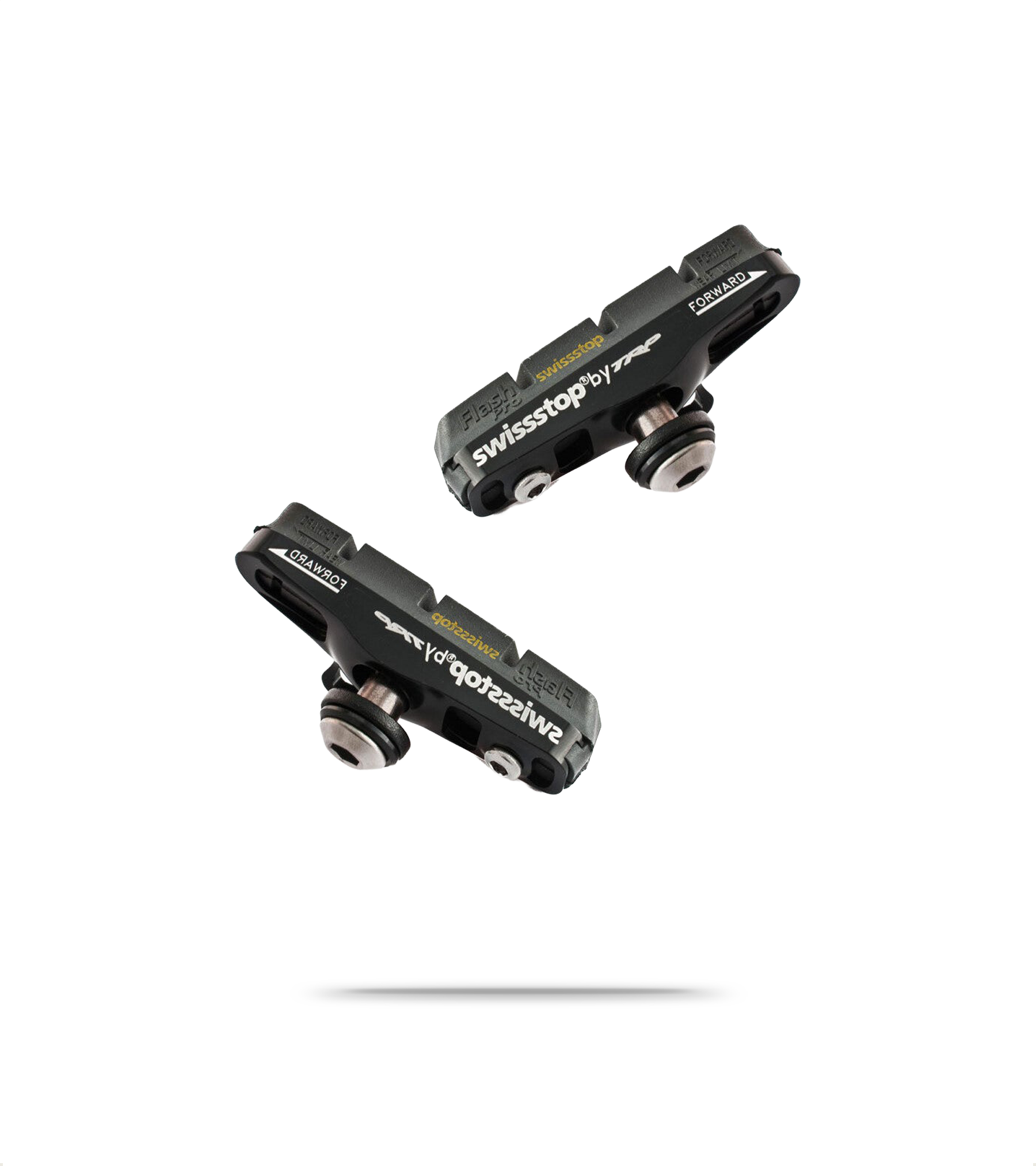 Flash Pro Black Prince Brake Shoe/Pad Set For Carbon Rims