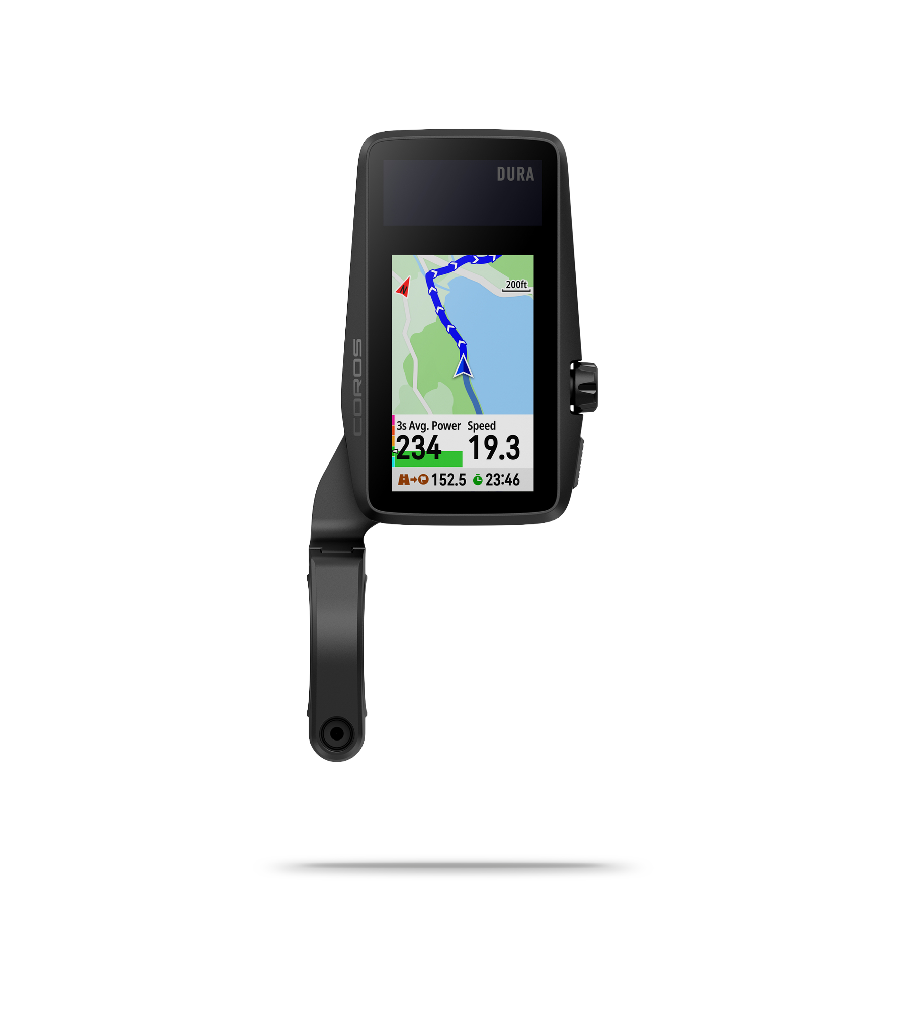 Dura Solar GPS Bike Computer With Handlebar Mount