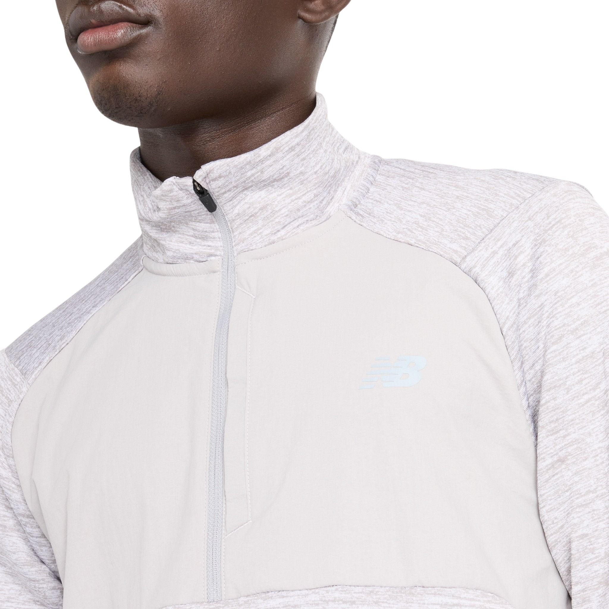 Men's Athletics Heat Grid 1/2 Zip Long Sleeve Top
