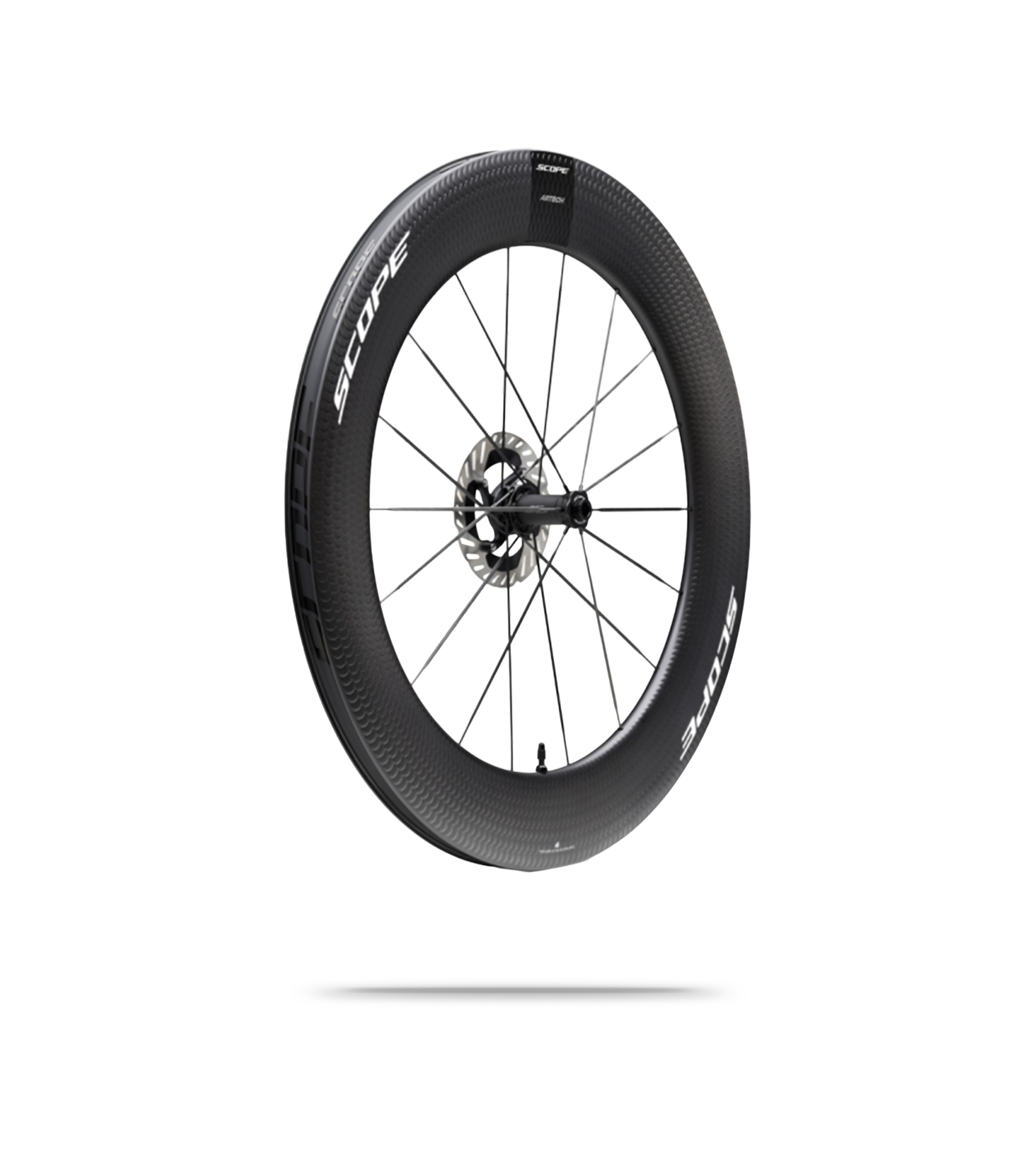 ARTECH 8.T Carbon Road Disc Front Wheel