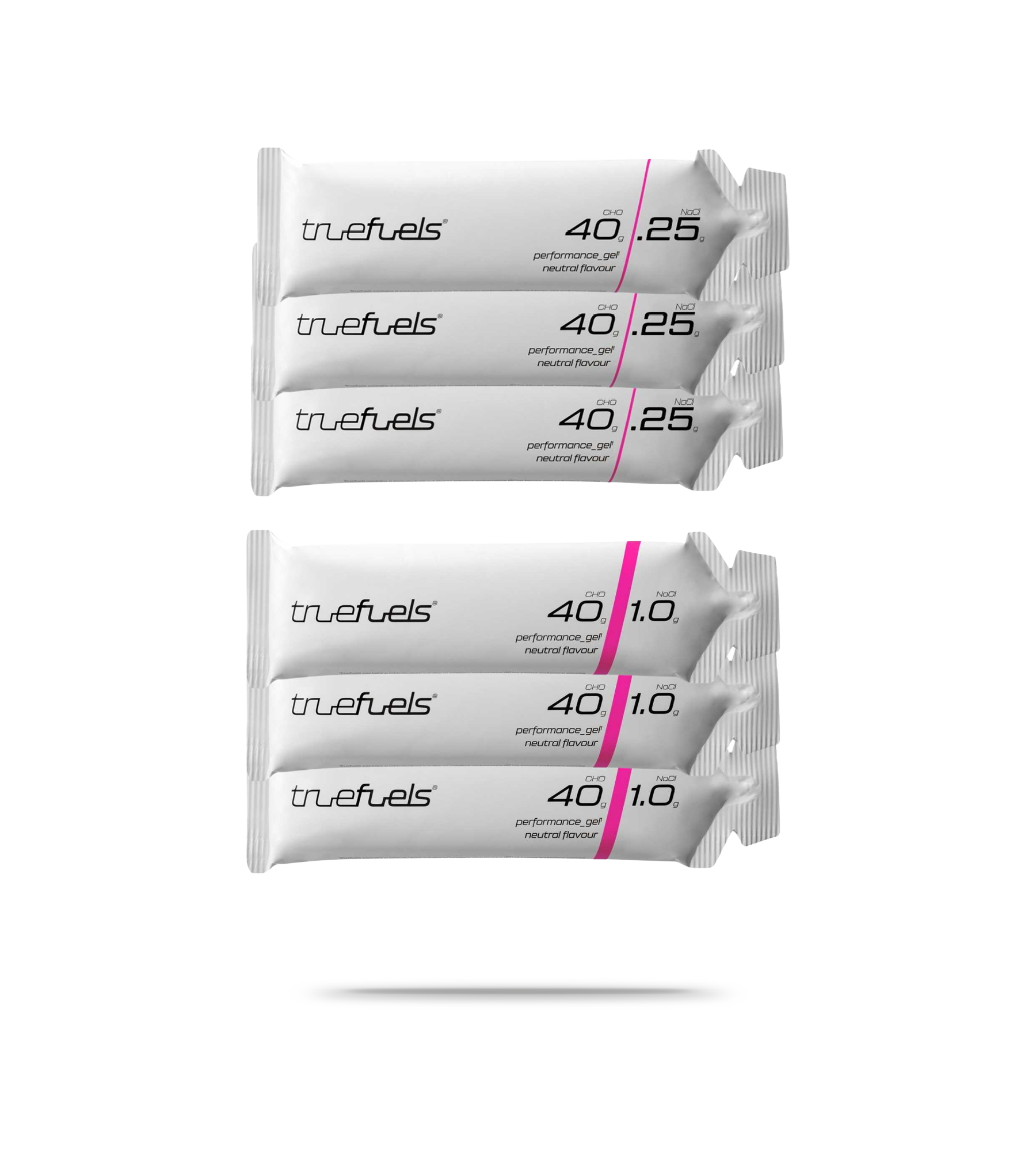 Performance Energy Gel - Mixed Box of 6 - Mixed - Low/High Salt