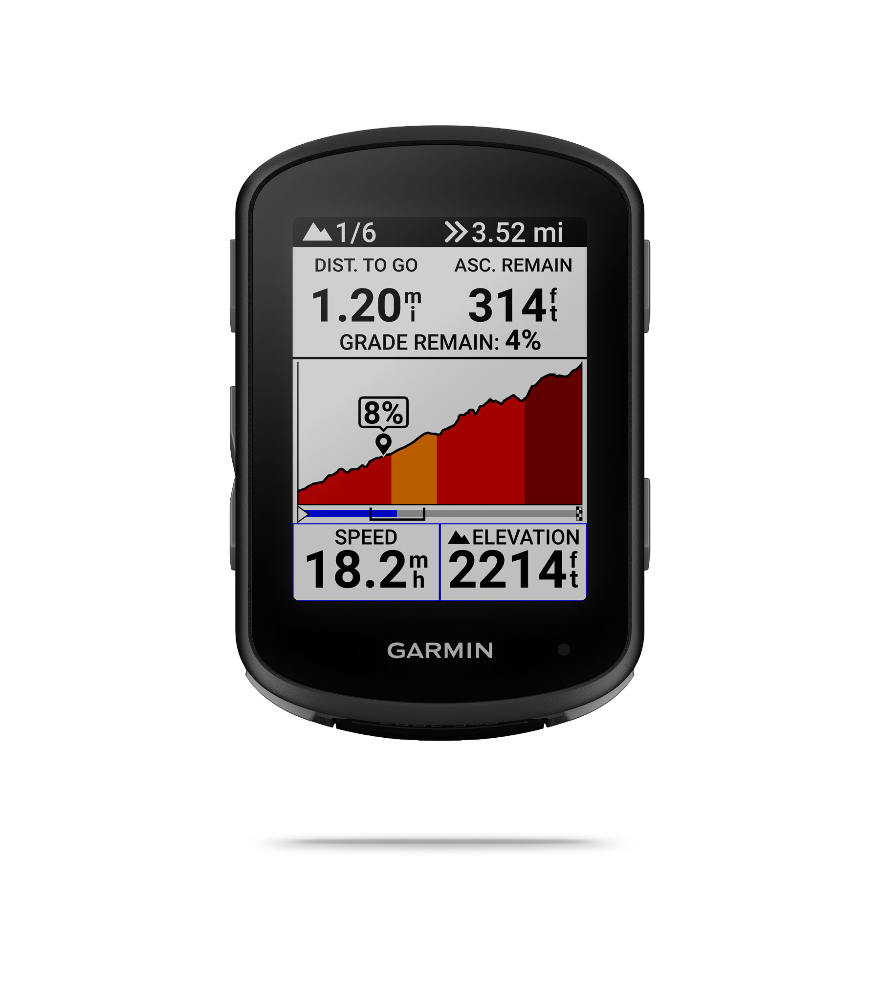 Edge 540 GPS Cycling Computer With Handlebar Mount