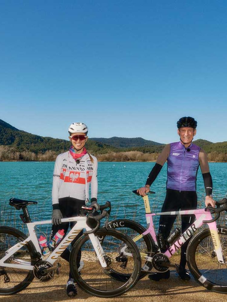The Sigma Sports Cafe Ride - Kasia Niewiadoma-Phinney