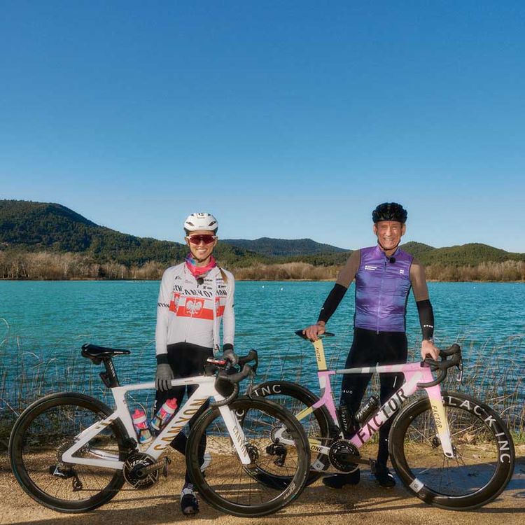 The Sigma Sports Cafe Ride - Kasia Niewiadoma-Phinney