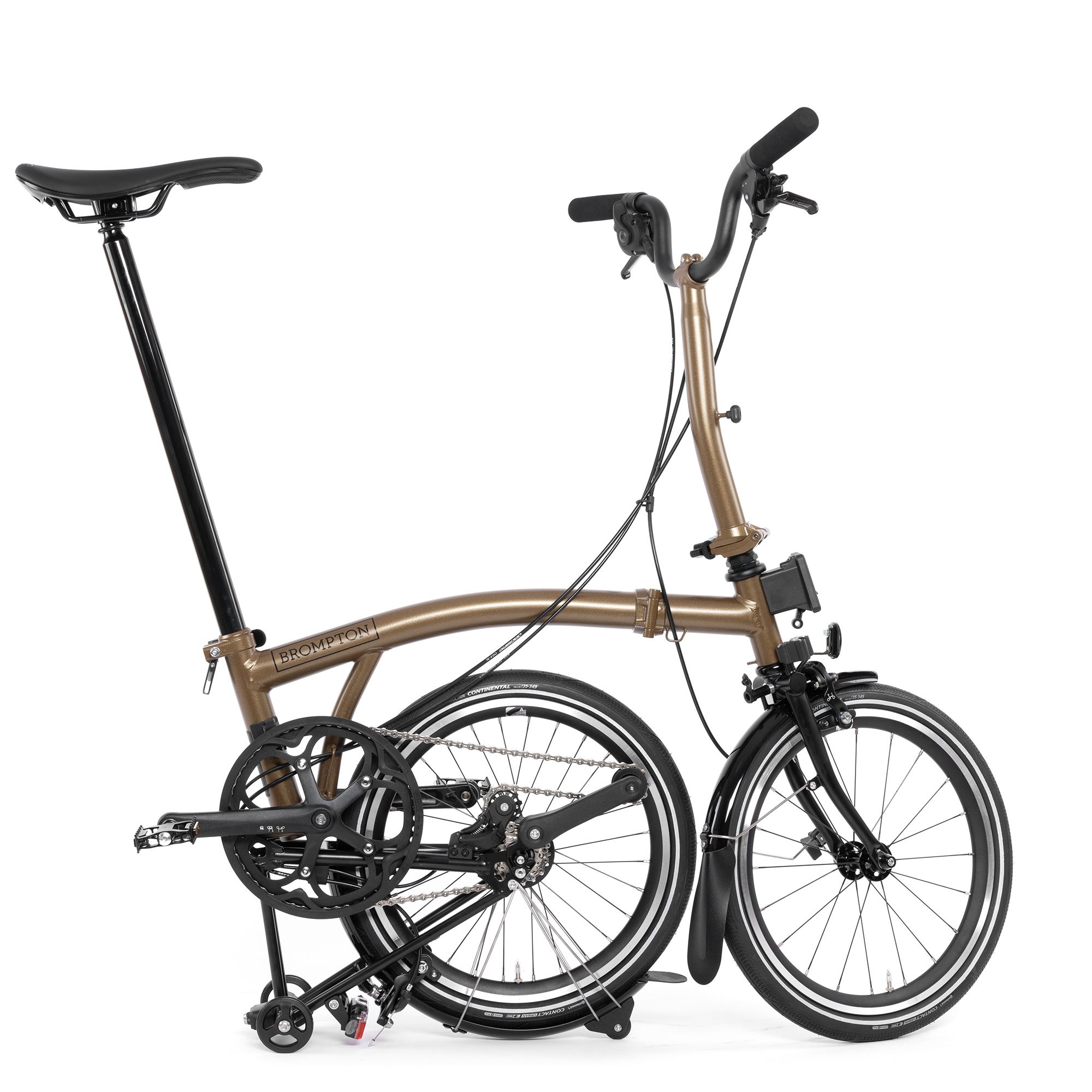 P Line 4 Speed Mid Bar Folding Bike 2025
