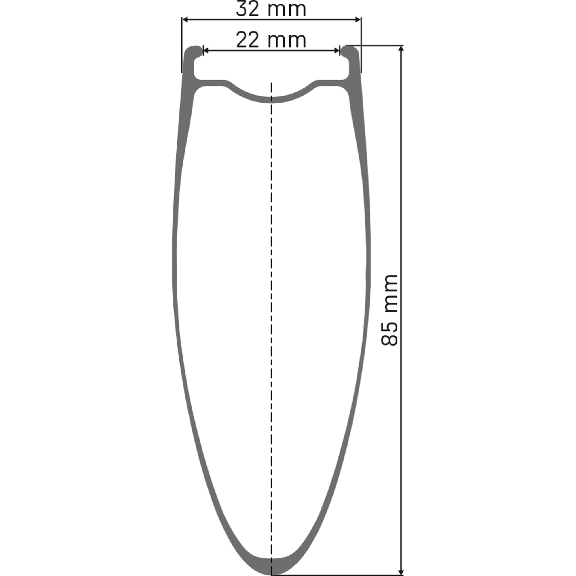 ARC 1400 DICUT 85 Rear Wheel