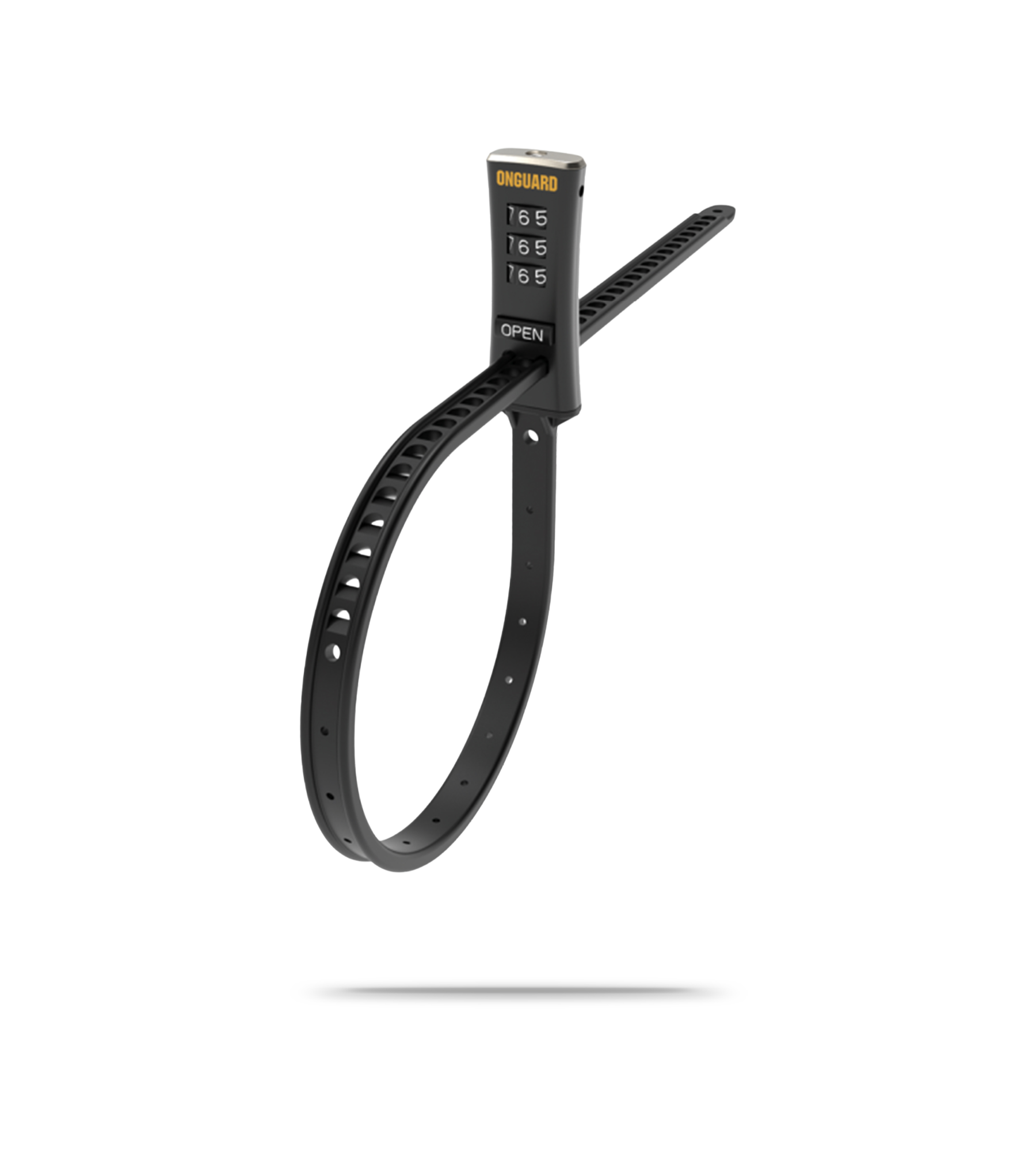 Combination Lightweight Zip-Tie Bike Lock