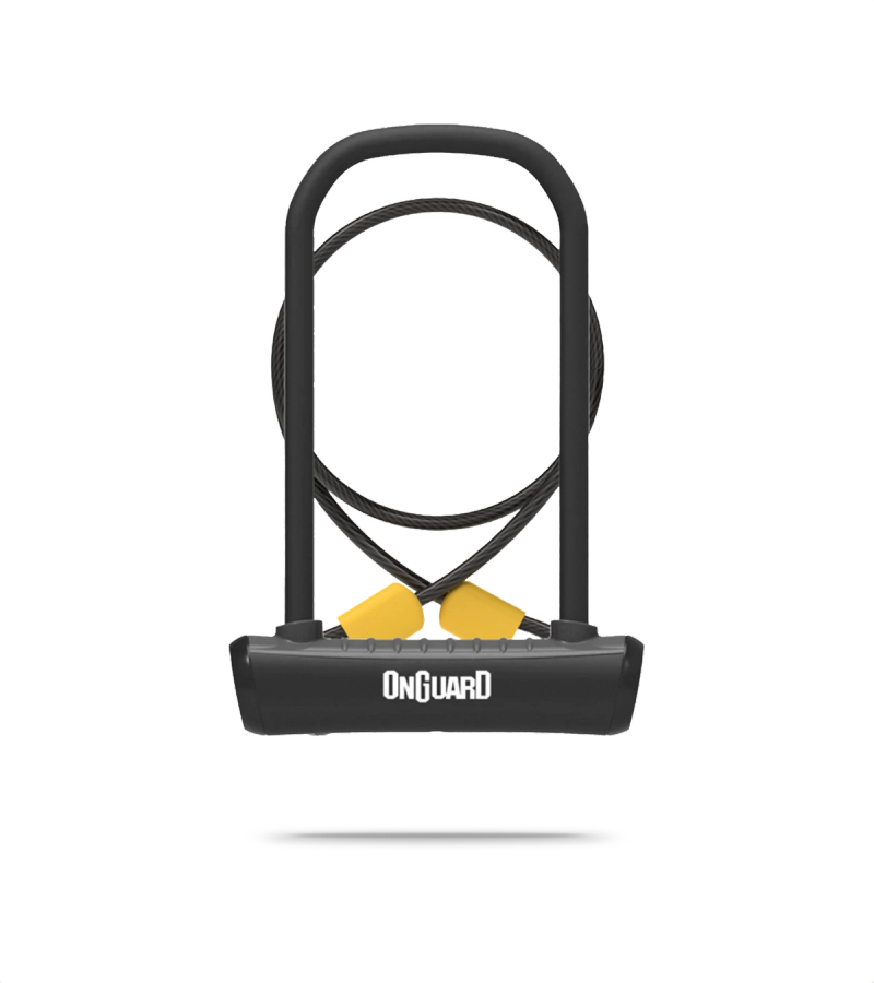 Neon D-Lock and Cable