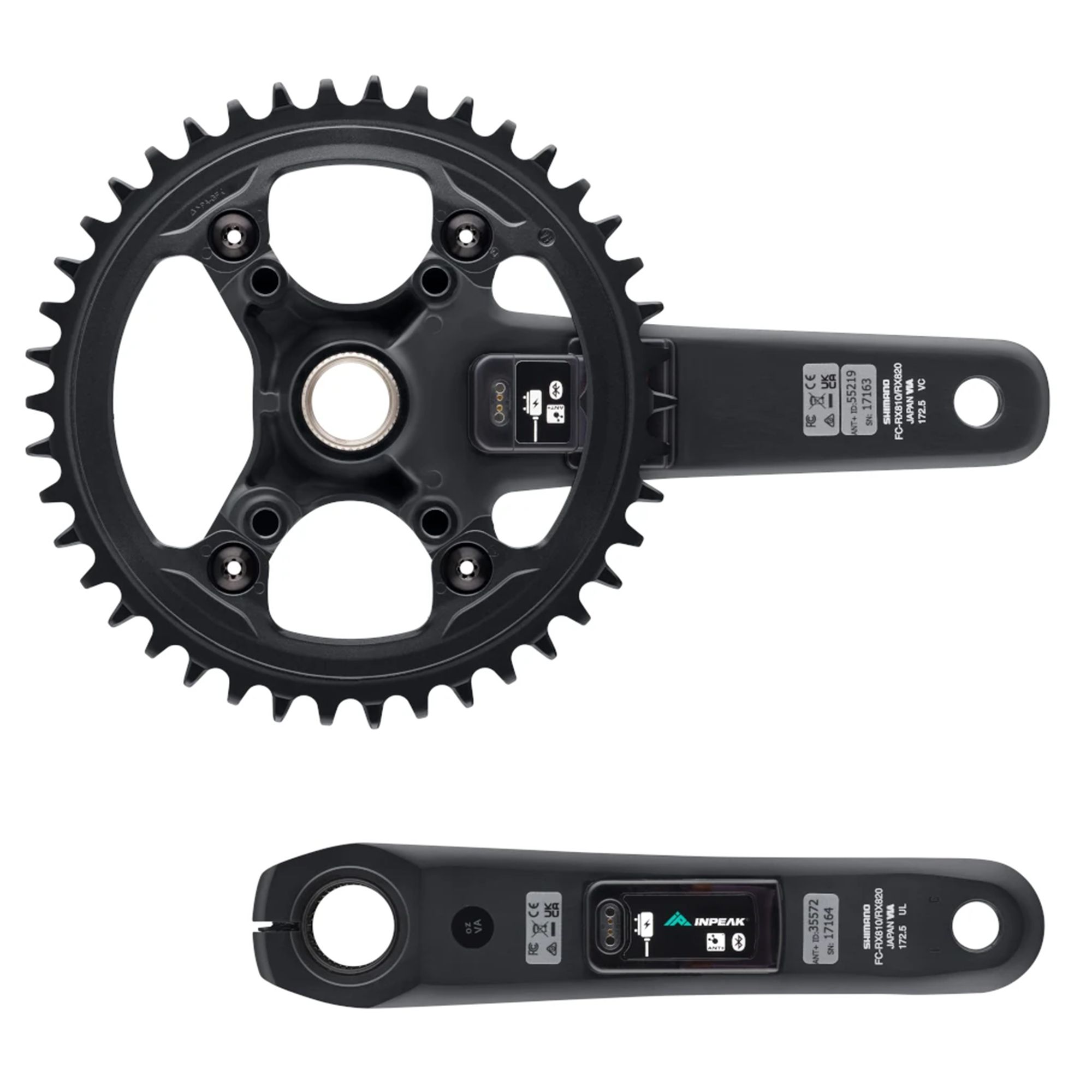 TWiN2 GRX RX820 Dual Power Meter Chainset