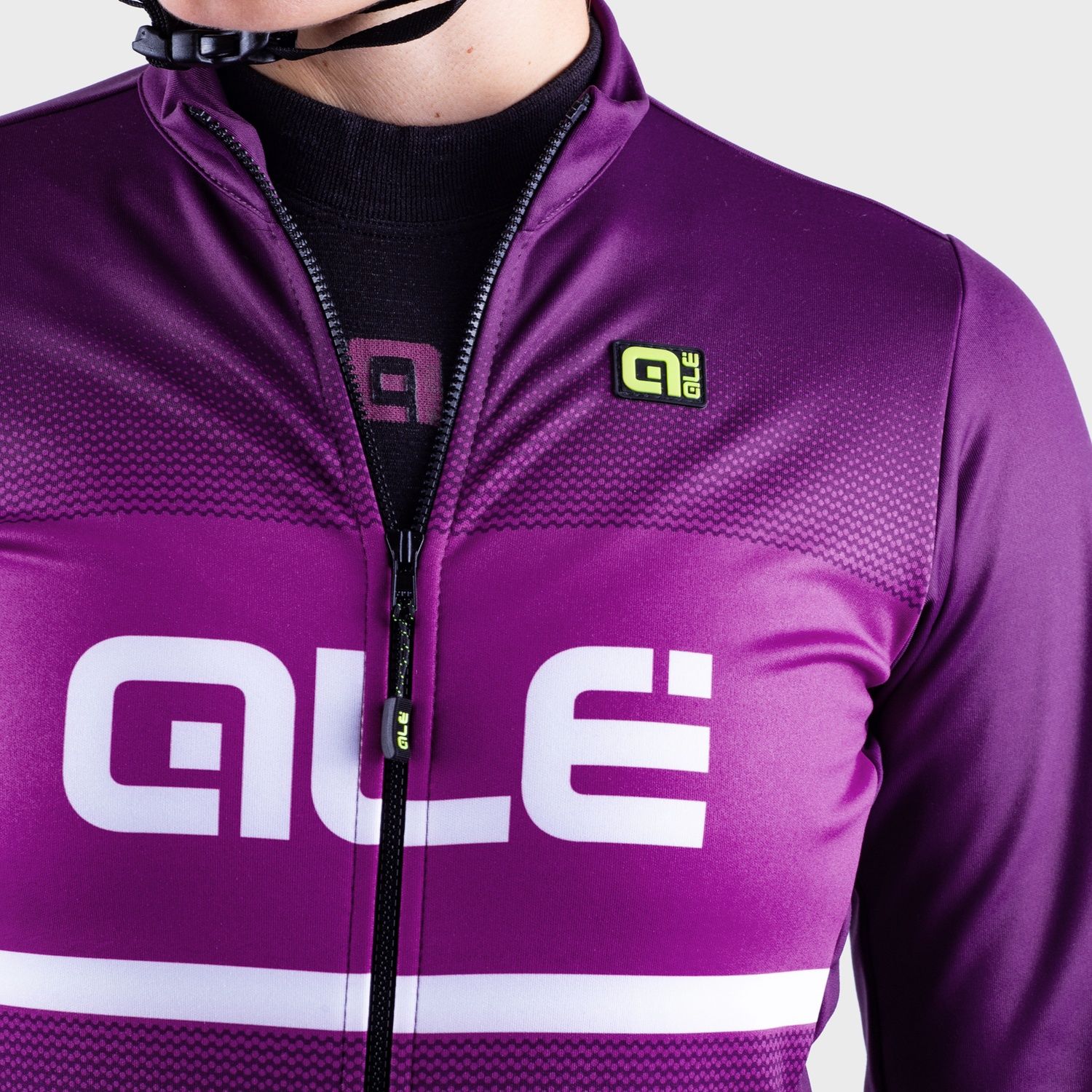 Solid Blend Winter Womens Long Sleeve Jersey