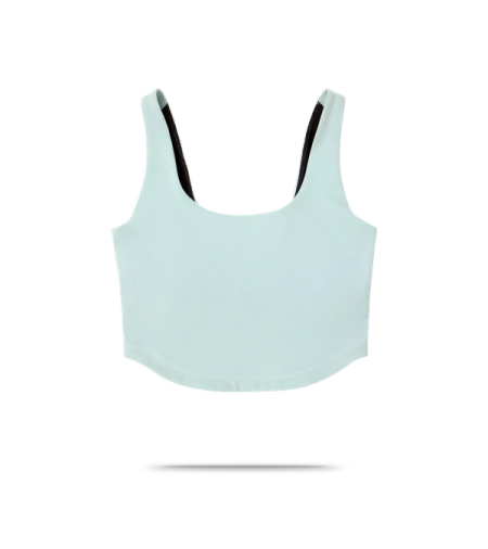 TRNTankBra Women's Sports Crop Top with Built in Bra