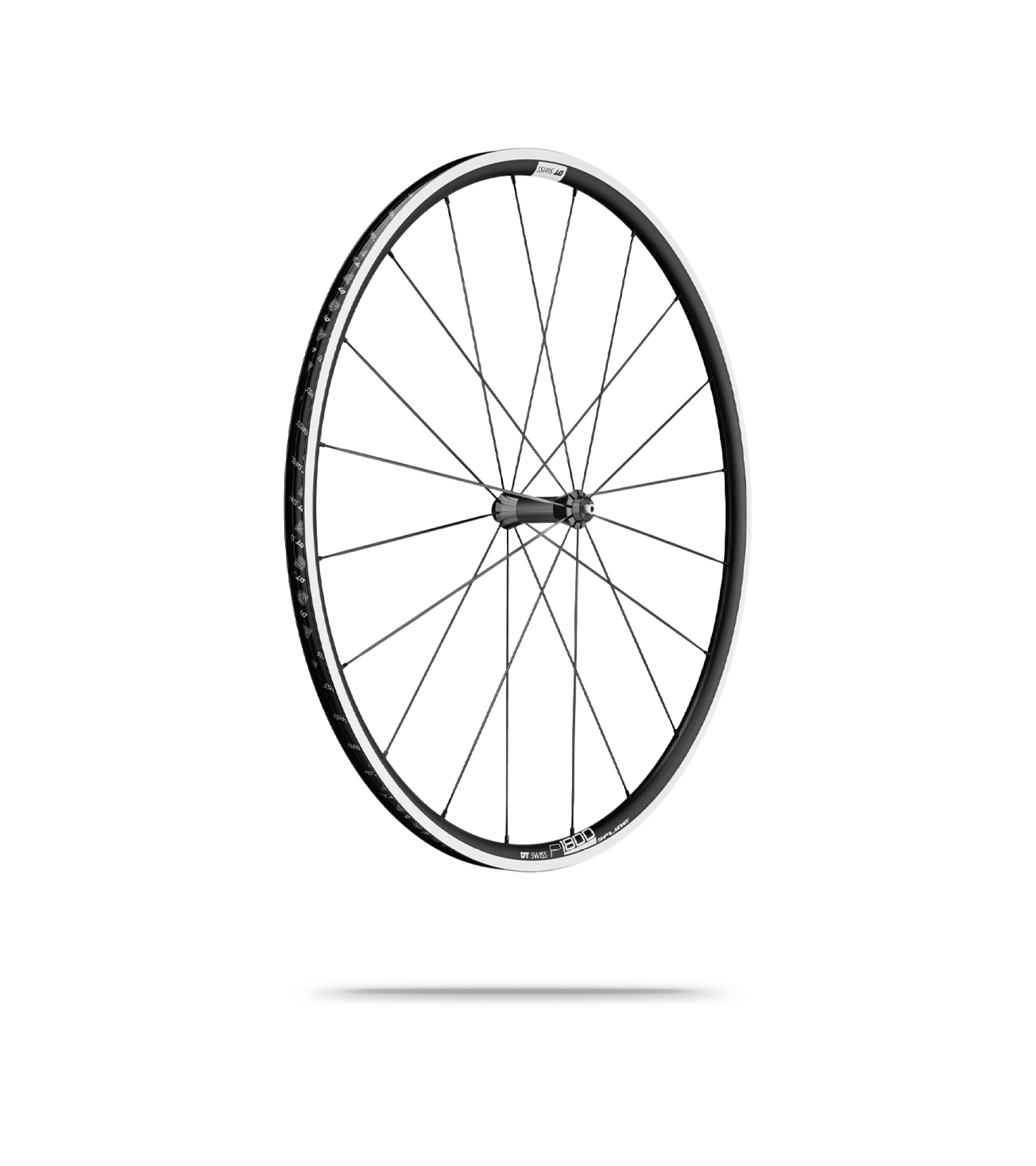 DT Swiss P 1800 SPLINE 23mm Clincher Front Wheel