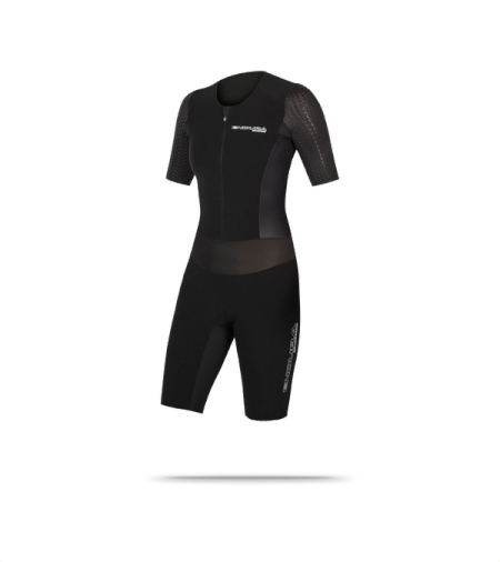 Women's QDC Short Sleeve Tri Suit