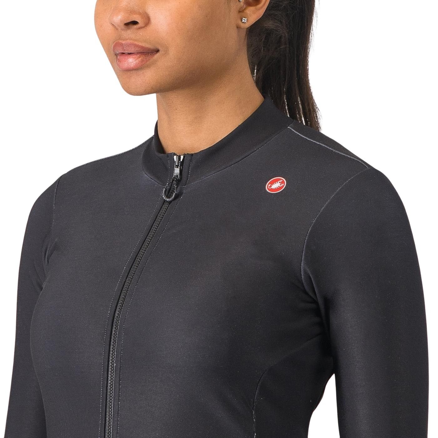 Women's Espresso Thermal Long Sleeve Jersey