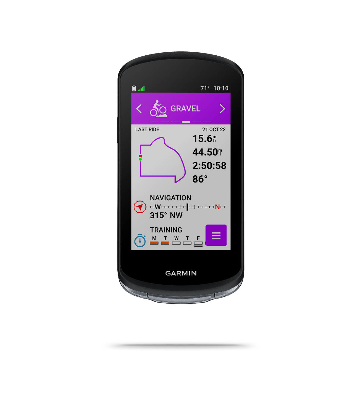 Garmin Edge 1040 GPS Cycling Computer With Handlebar Mount