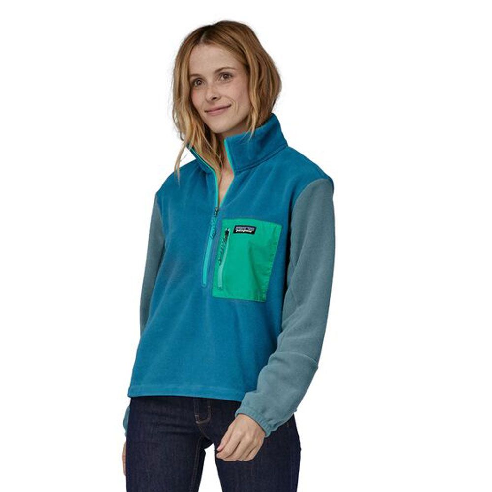 Microdini Womens 1/2 Zip Pullover