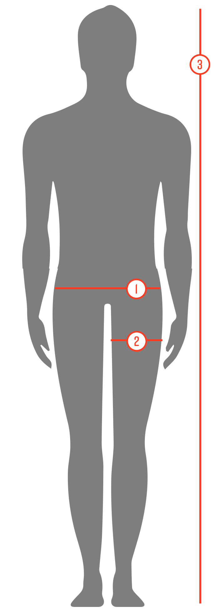 Pas Normal Studios Men's Lower Body Cycle Clothing Size Guide 2022