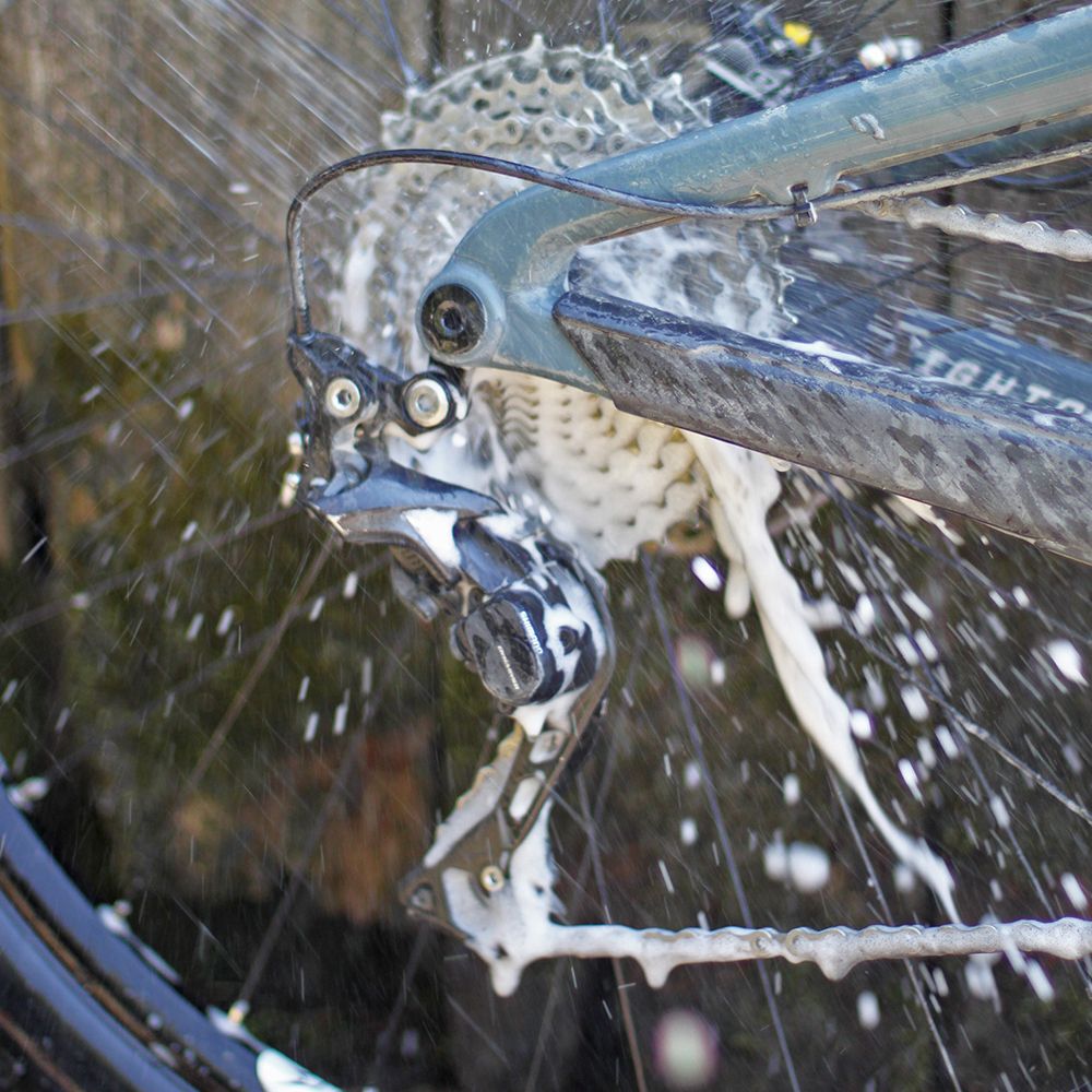 Foaming Bicycle Drivetrain Degreaser