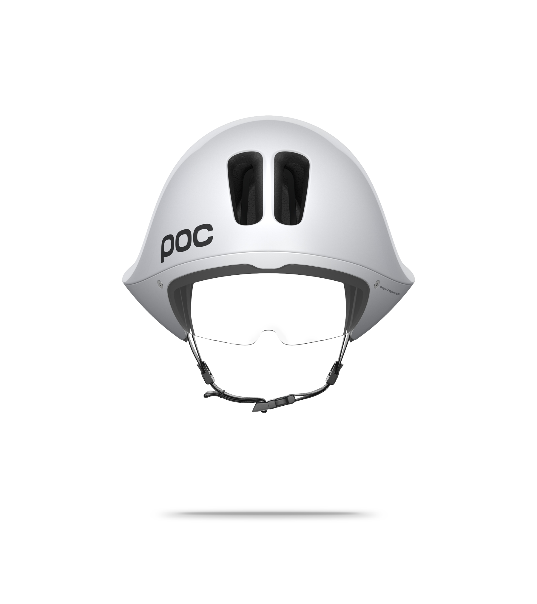 Tempor TT Cycling Helmet With Integrated Lenses