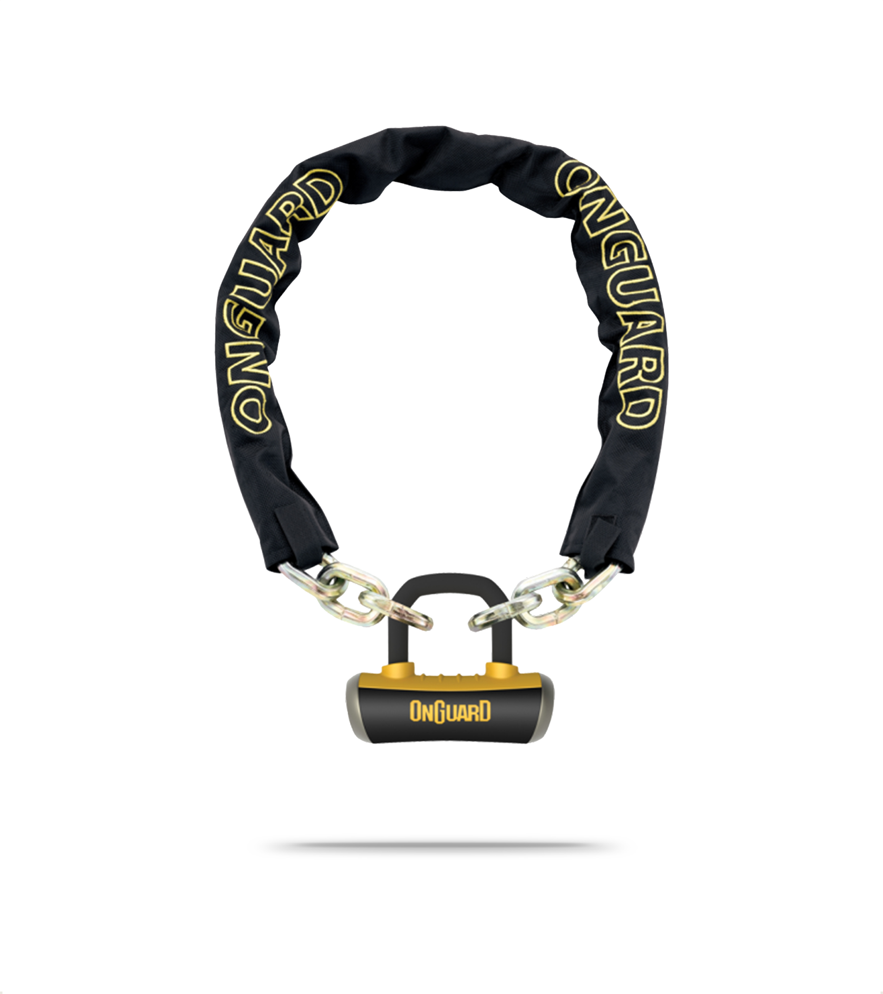 OnGuard Mastiff Chain Lock Sold Secure Gold