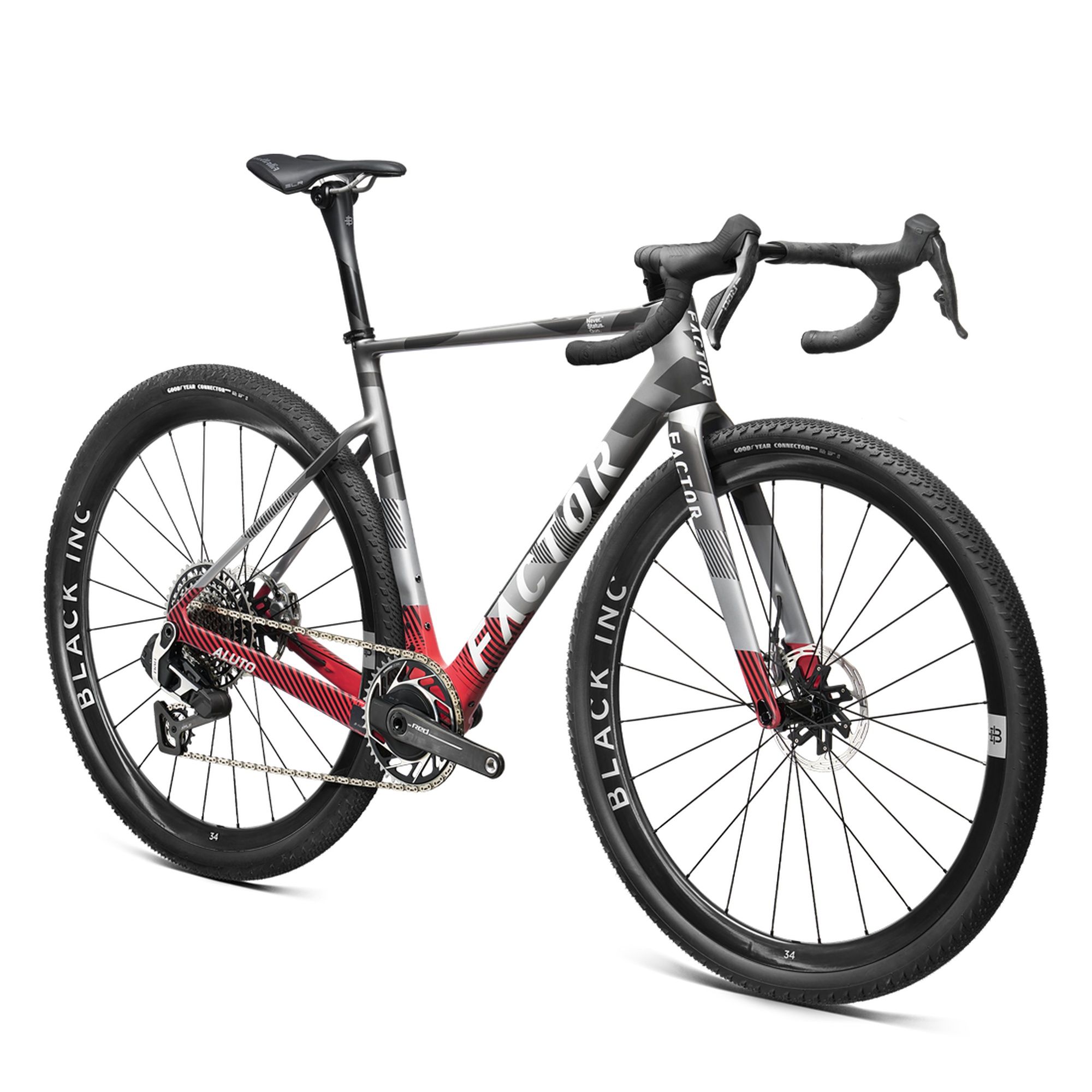 ALUTO Red XPLR AXS 1X Gravel Bike