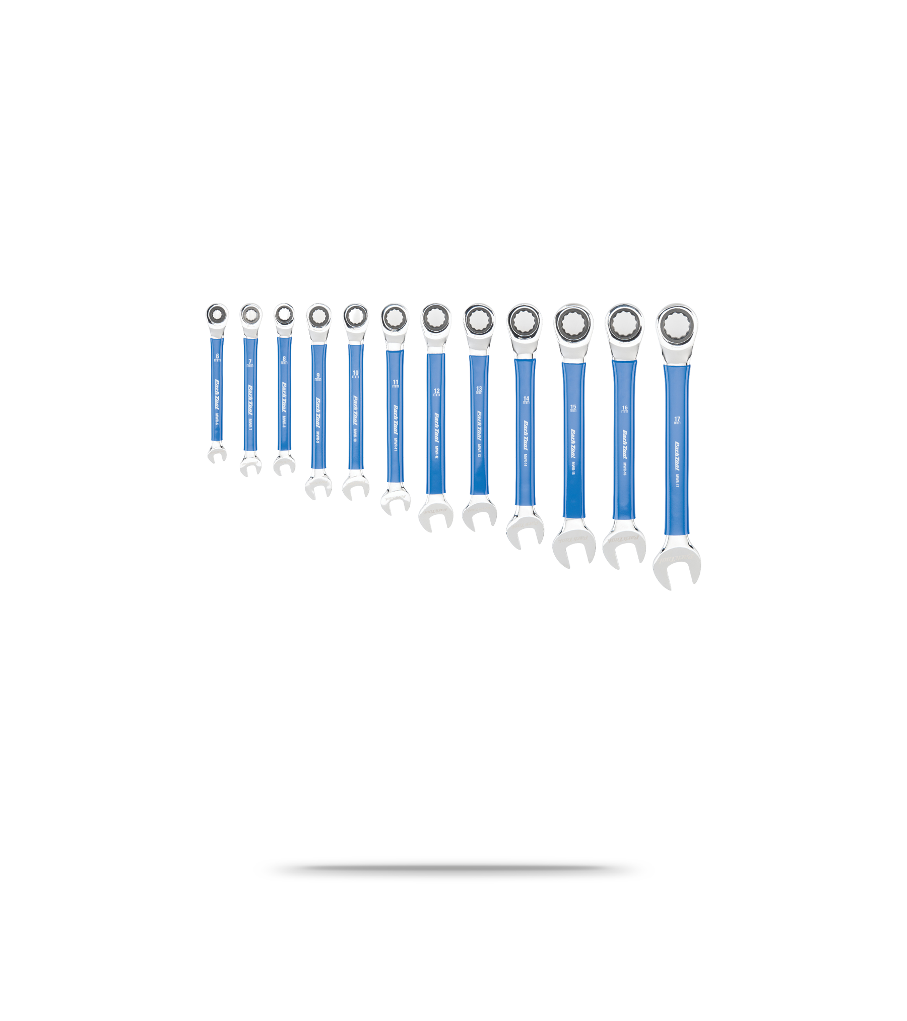 Ratcheting Metric Wrench Set 6mm to 17mm