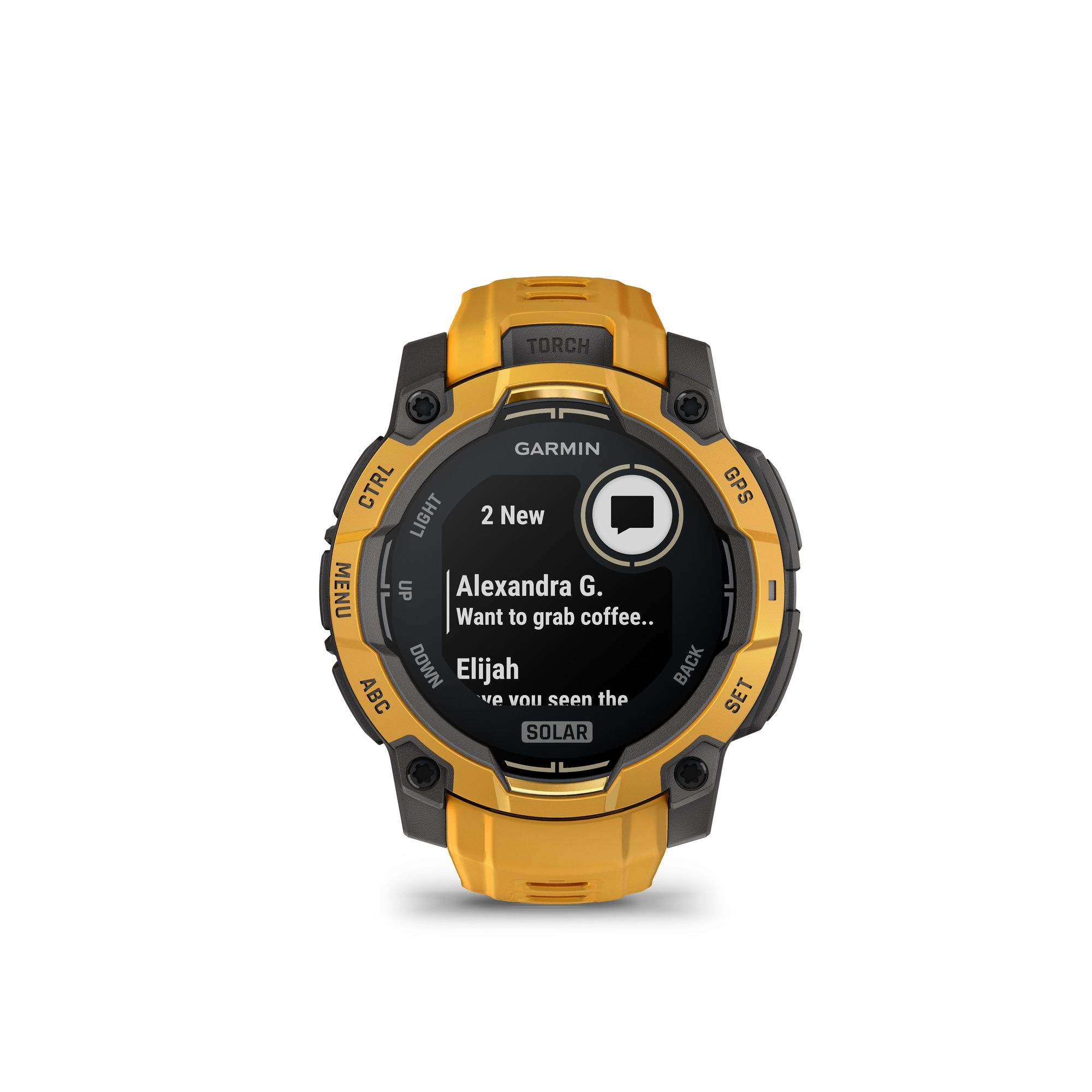 Instinct 3 Solar GPS Watch - Limited Edition Alpine Rush