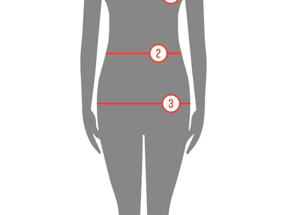 Universal Colours Womens Size Guide
