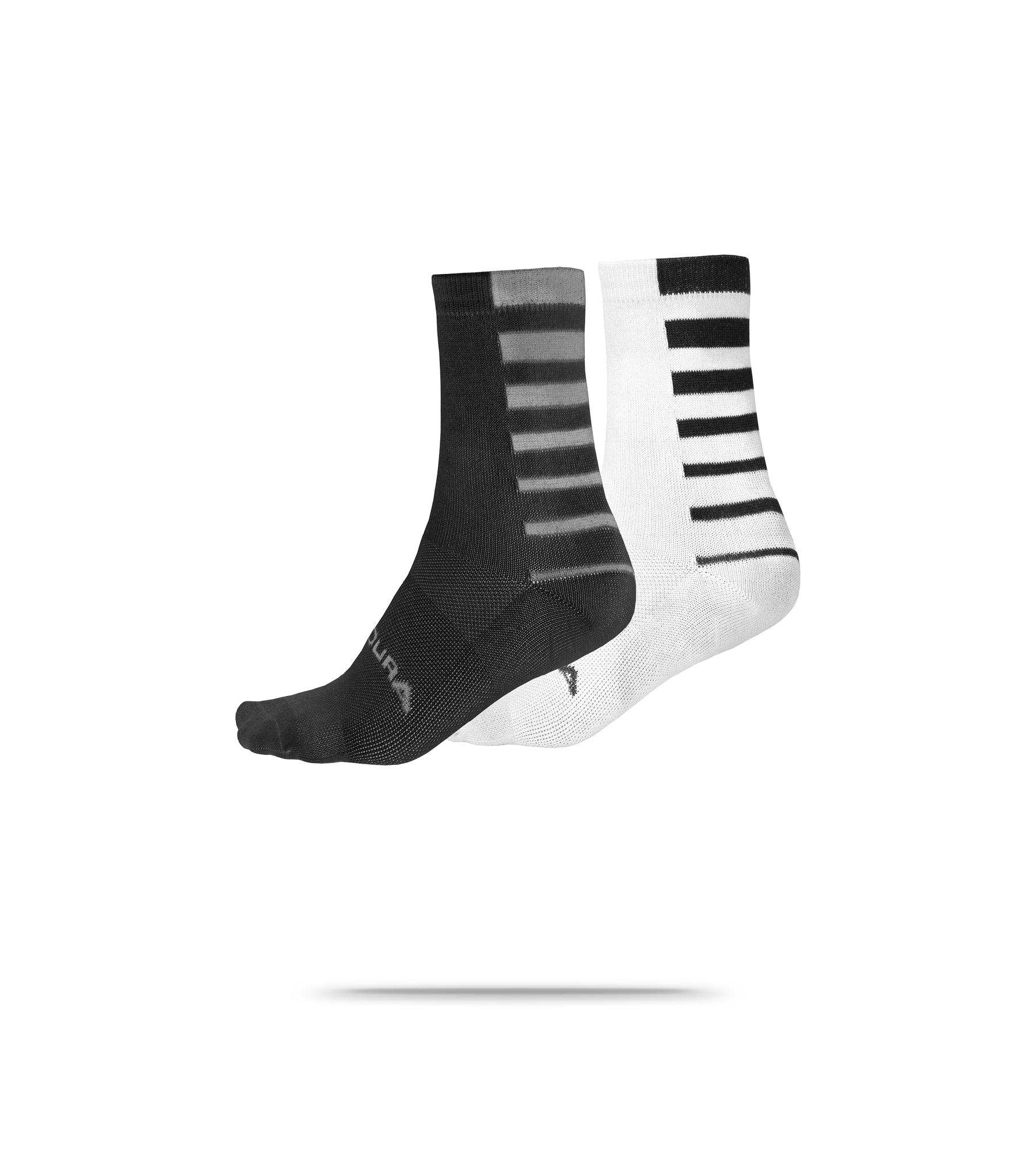 Coolmax Stripe Socks (Twin Pack)
