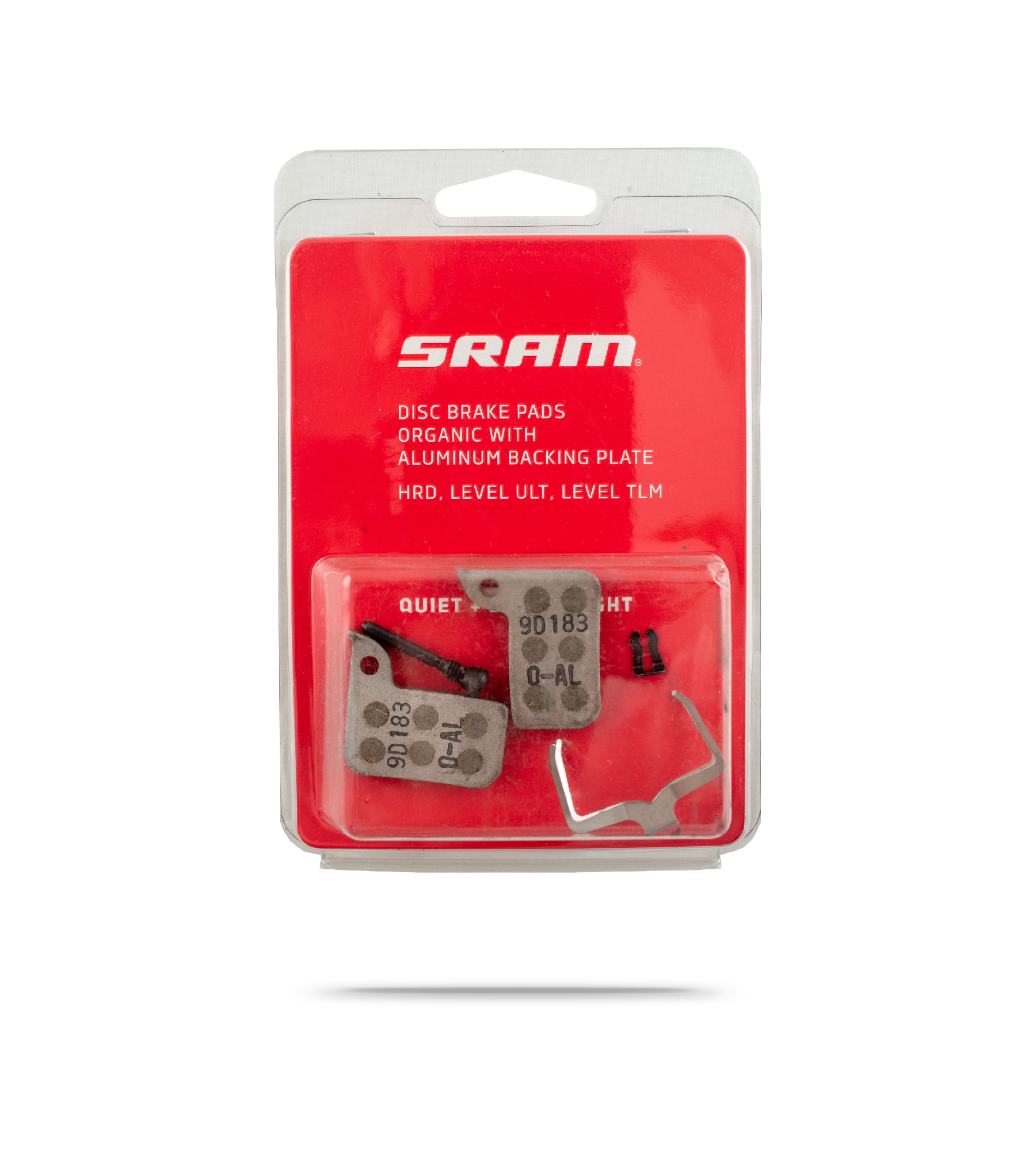 RED AXS/Level Ultimate & TLM Disc Brake Pads - Organic/Aluminium