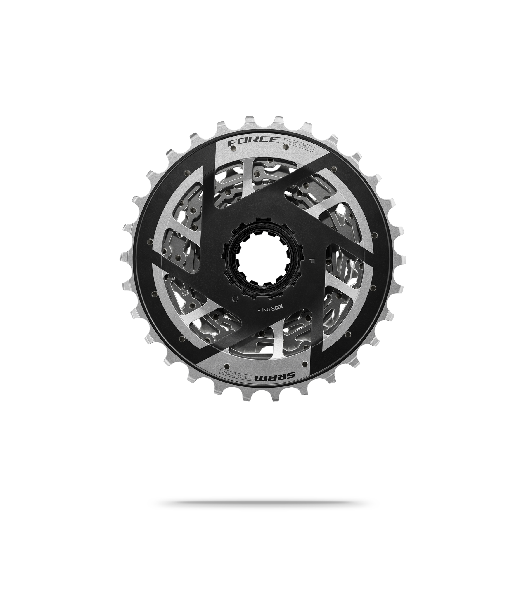 SRAM Force XG-1270 E1 12 Speed Bike Cassette | Sigma Sports