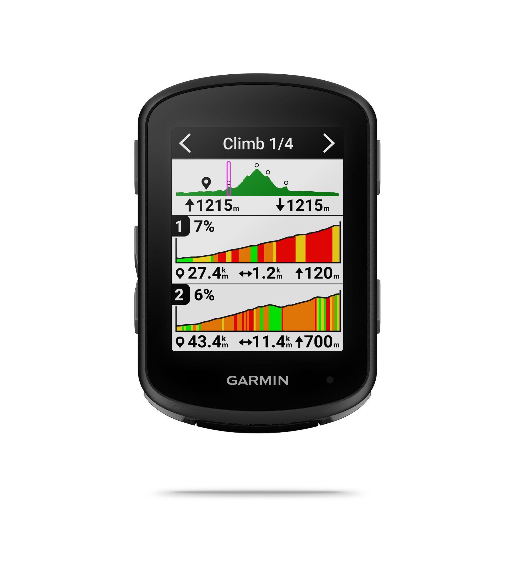 Edge 540 GPS Cycling Computer With Handlebar Mount