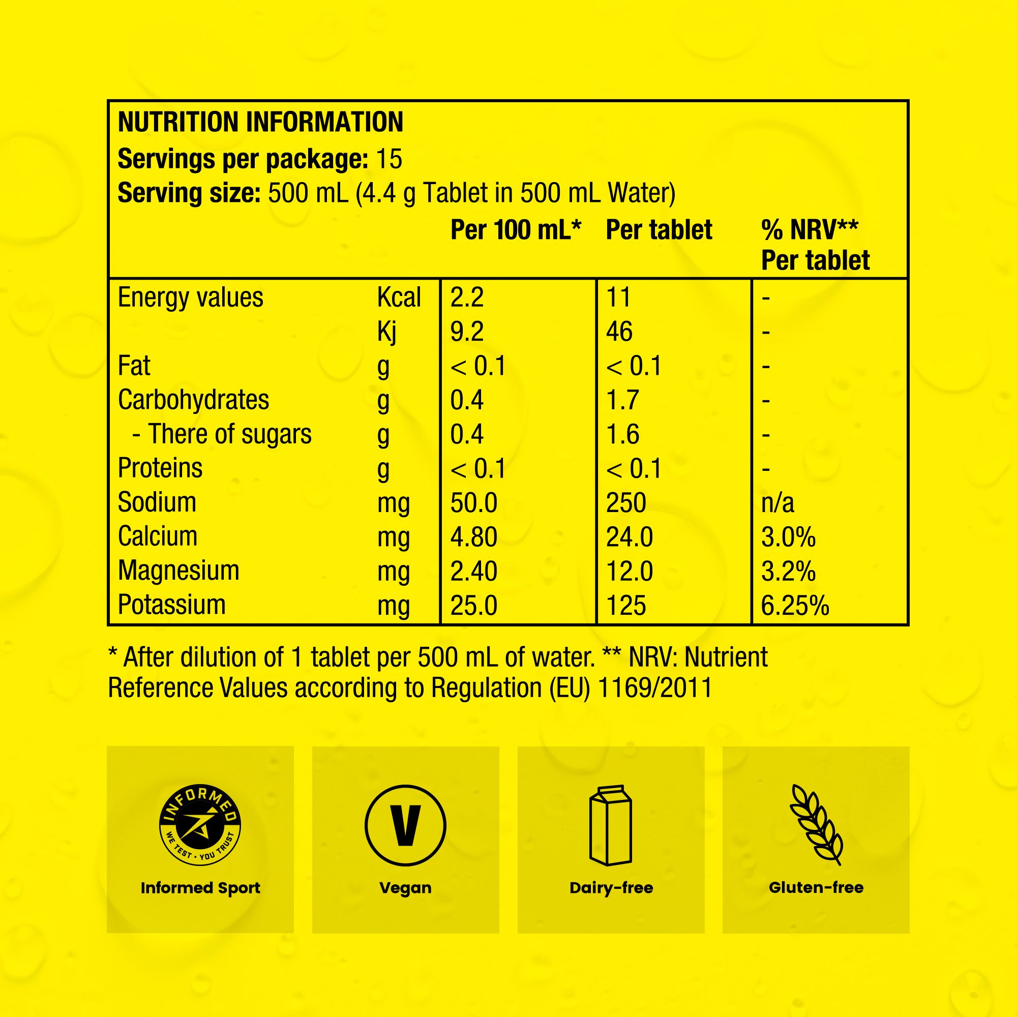 PH 500 Hydration Tablets