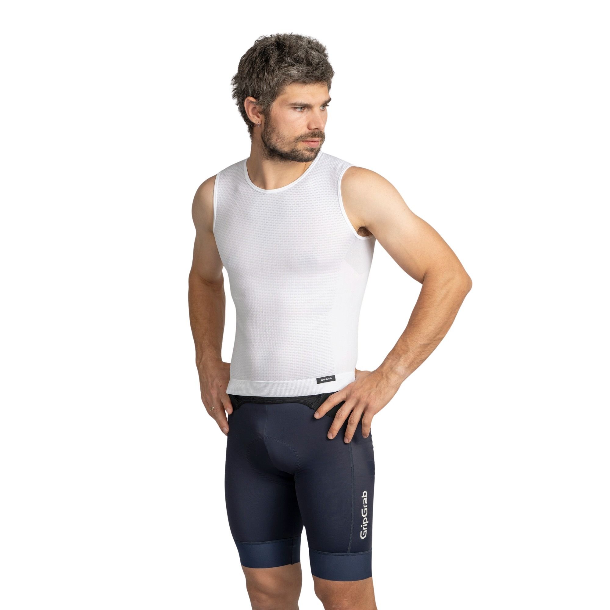 PACR Summer Men's Seamless  Sleeveless Cycling Base Layer