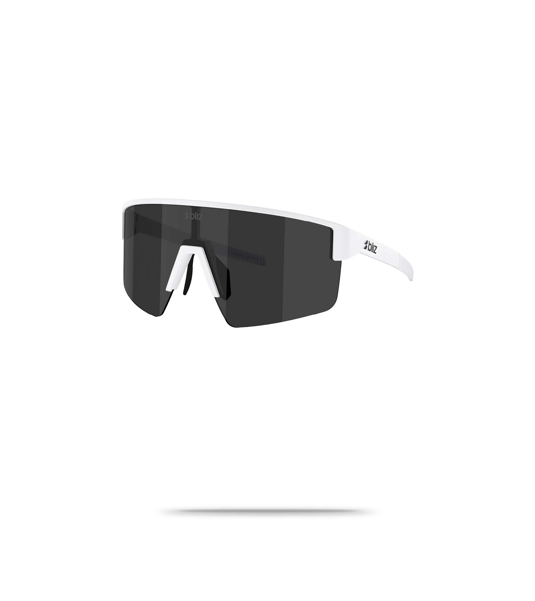 Matte White - Smoke Lens