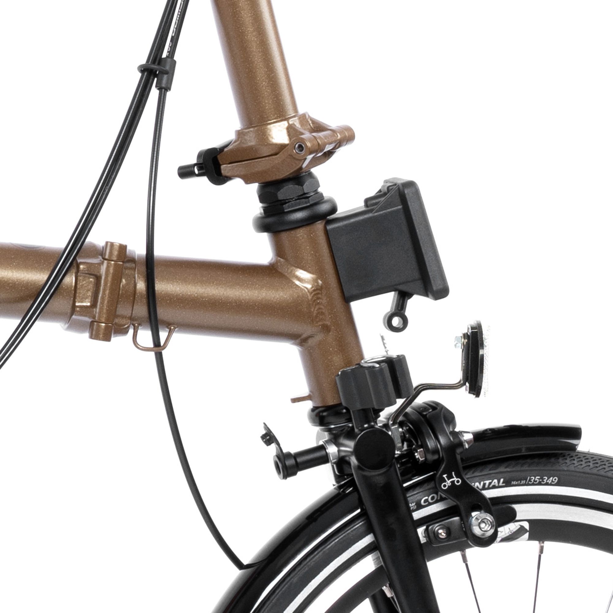 P Line 4 Speed Mid Bar Folding Bike 2025