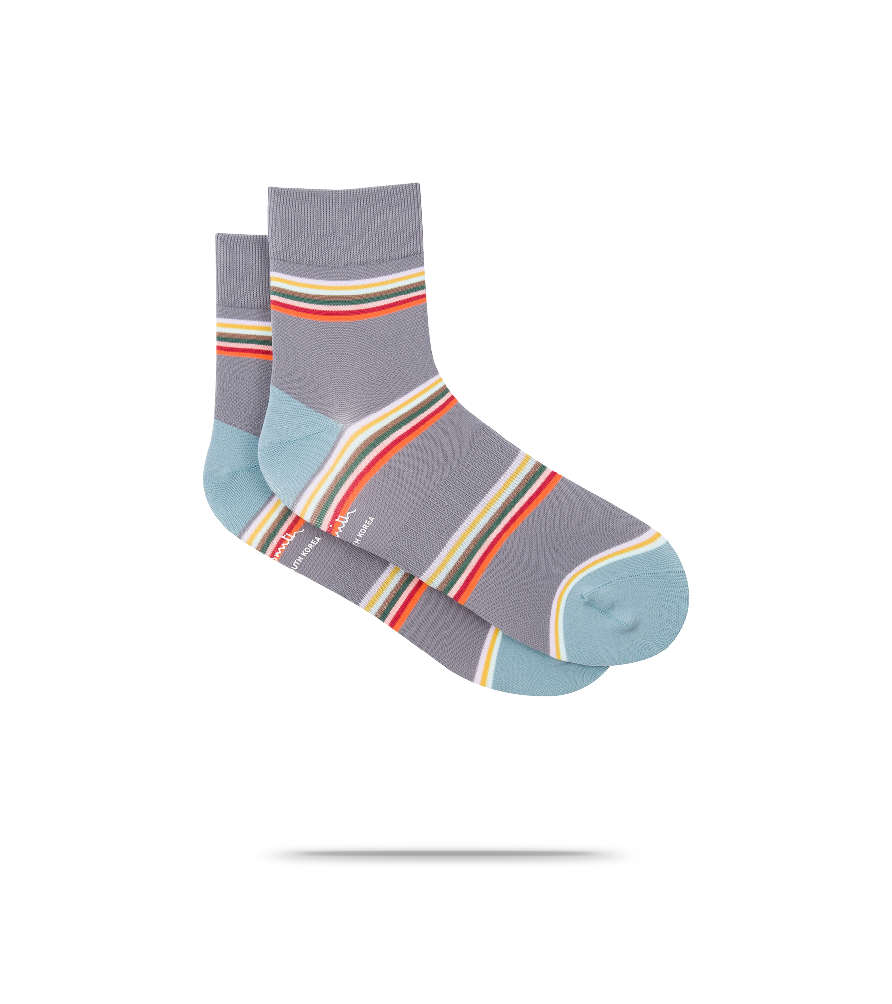 Multi Block Stripe Cycling Socks