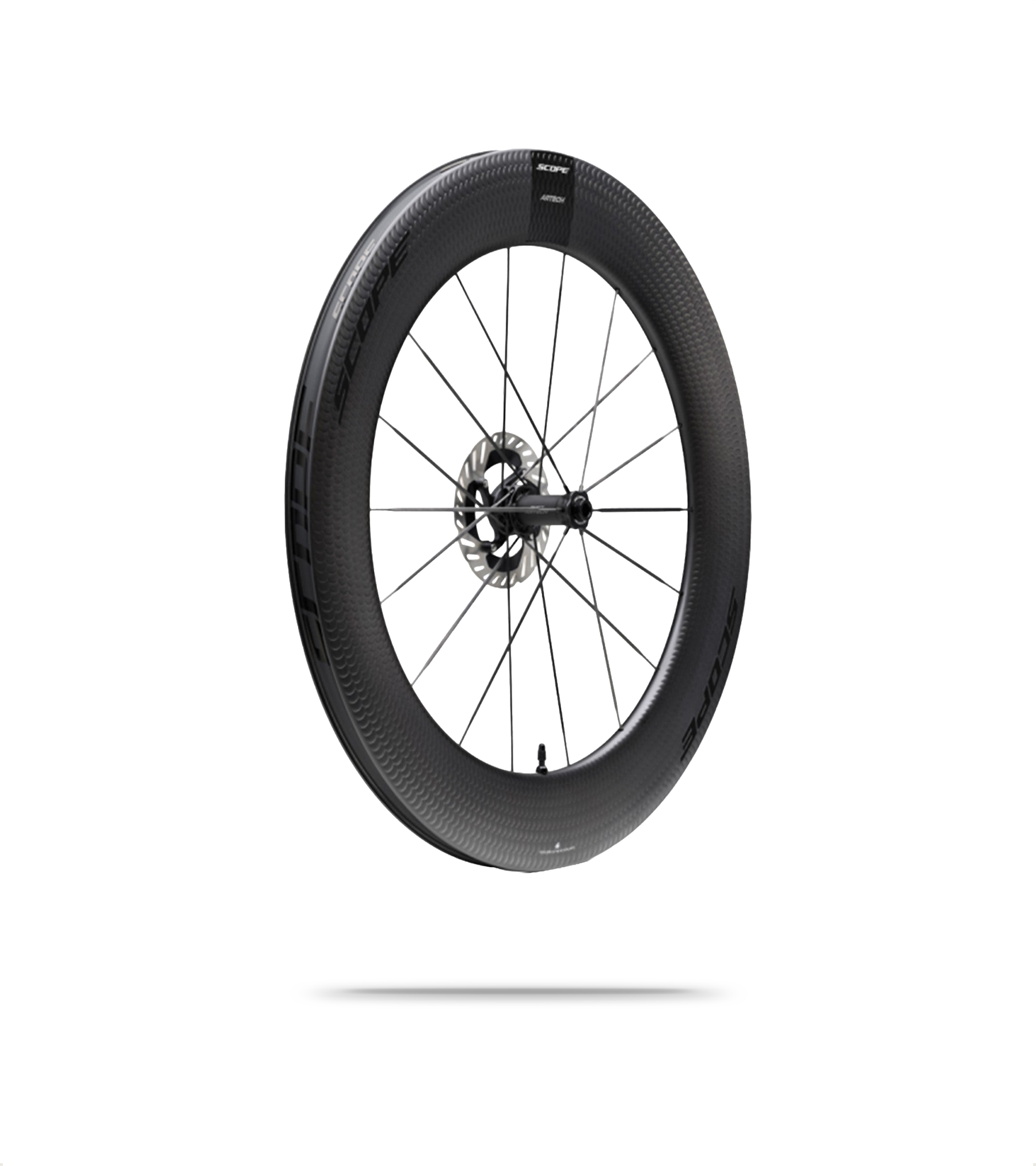 ARTECH 8.T Carbon Road Disc Front Wheel