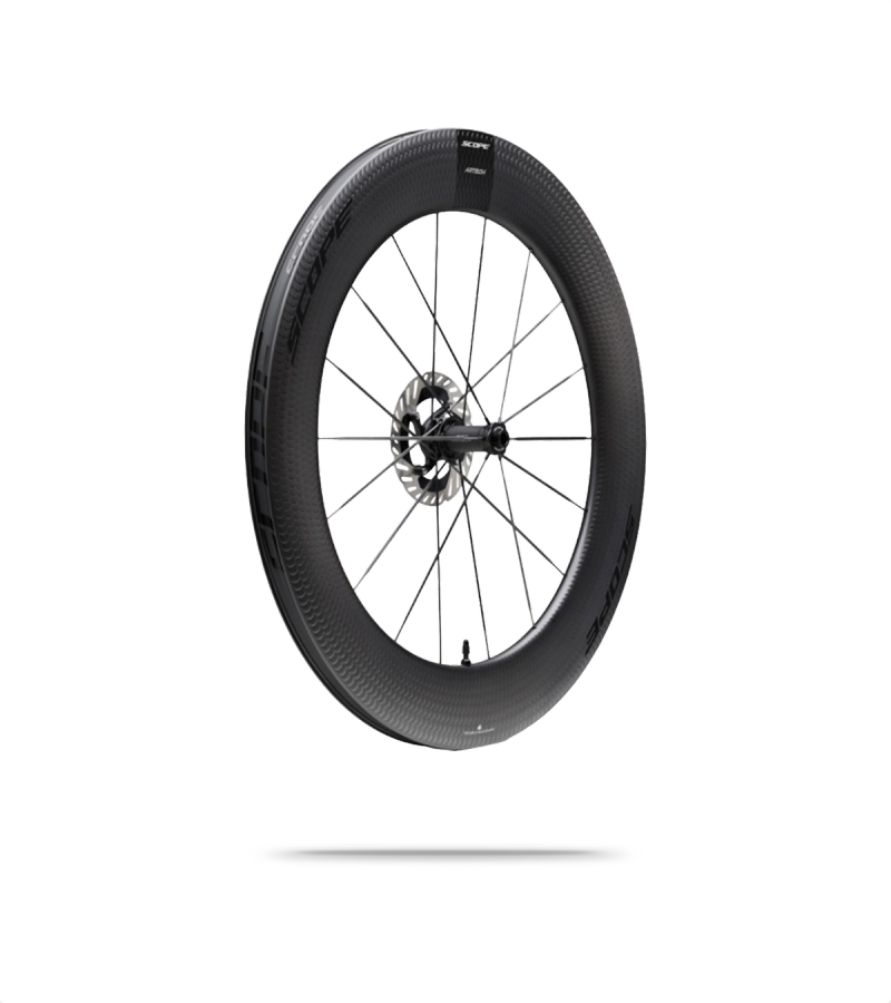 ARTECH 8.T Carbon Road Disc Front Wheel