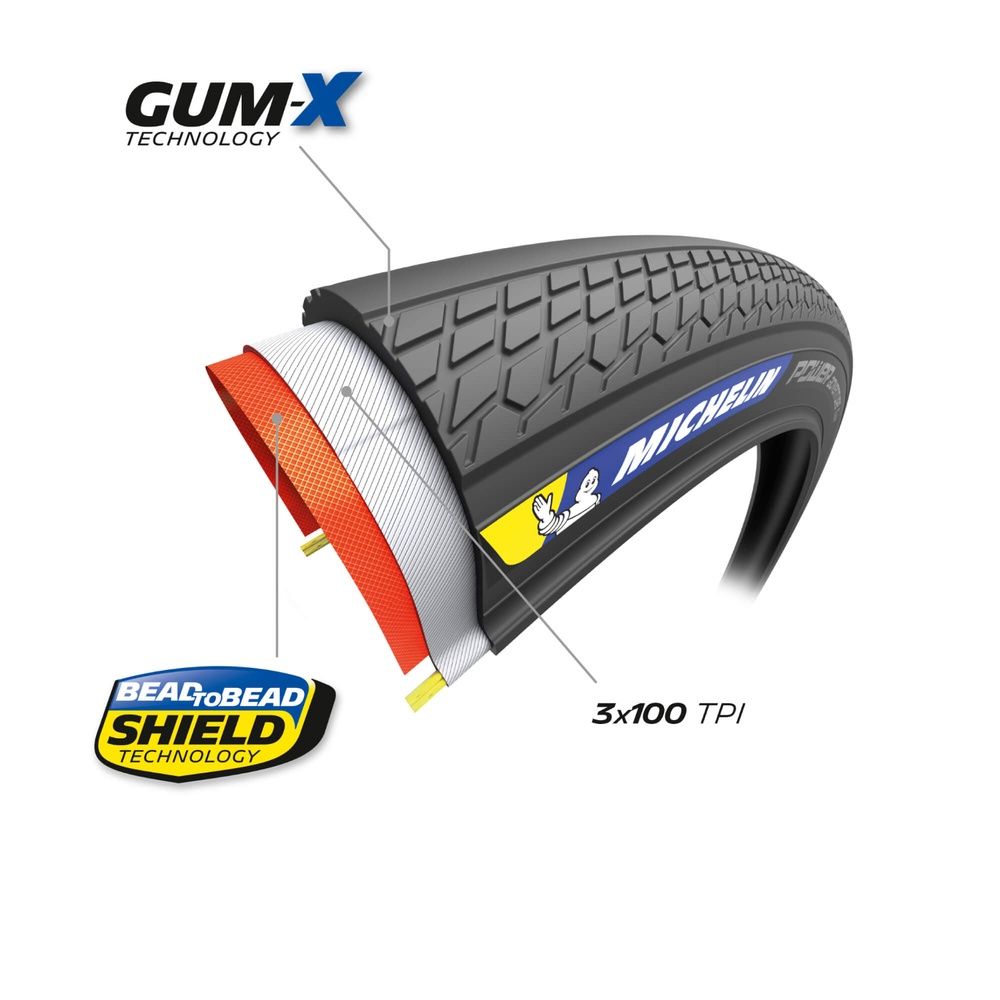 Power Adventure Tubeless-Ready Gravel Bike Tyre