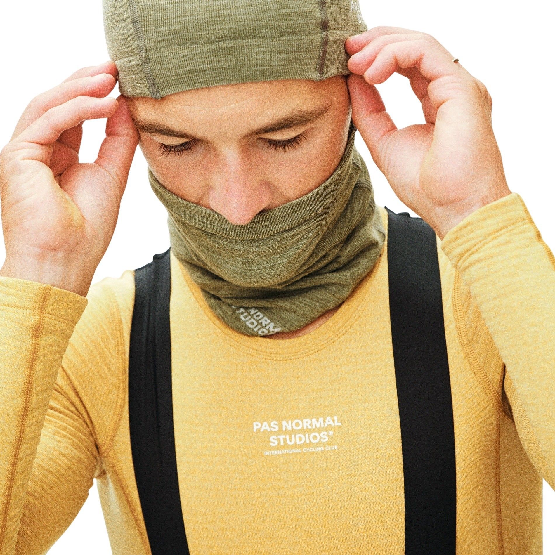 Logo Merino Knit Necktube