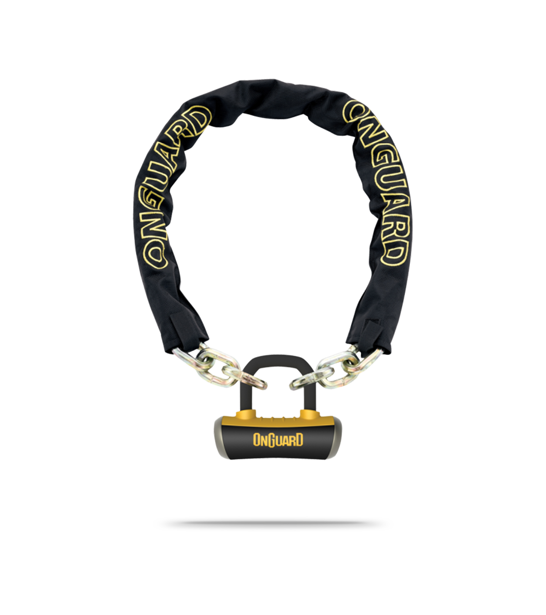 OnGuard Mastiff Chain Lock Sold Secure Gold