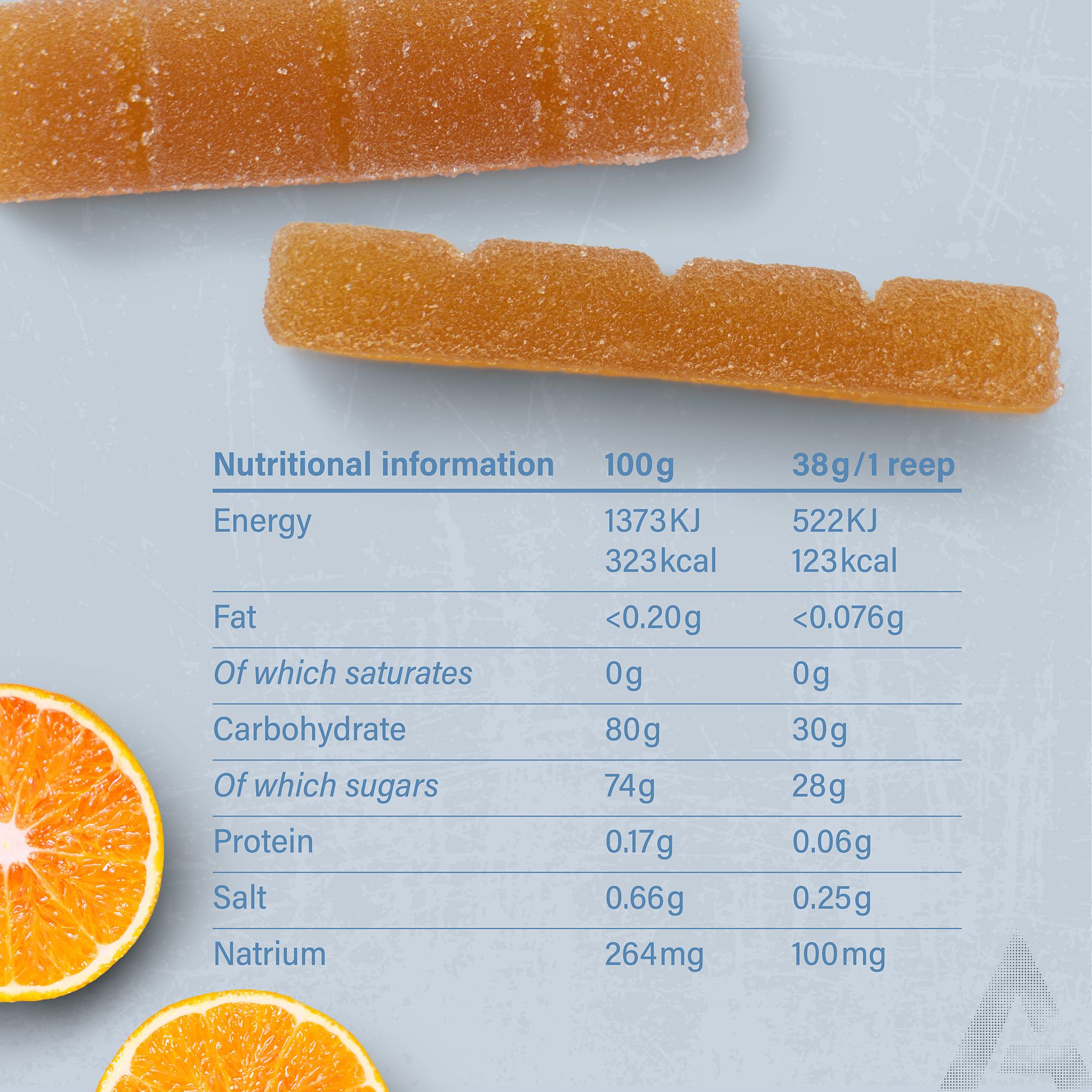 2:1 Fruit Chew Energy Bar 38g