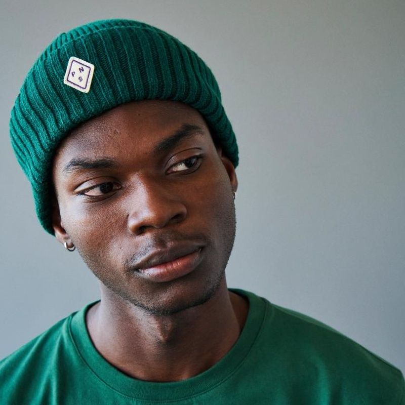 Off-Race Patch Beanie