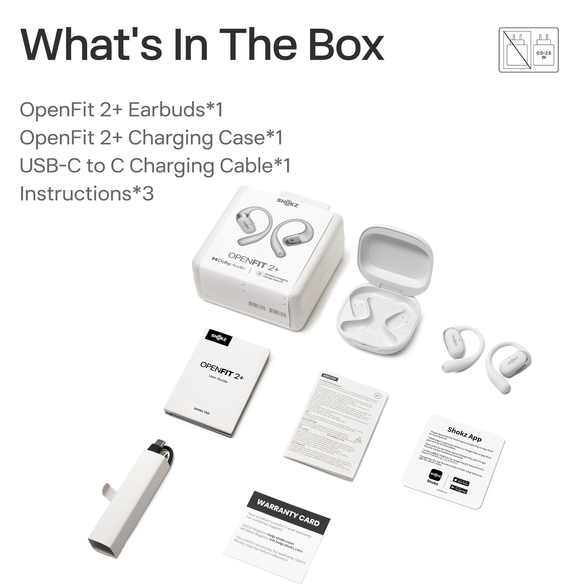 OpenFit 2+ Wireless Headphones