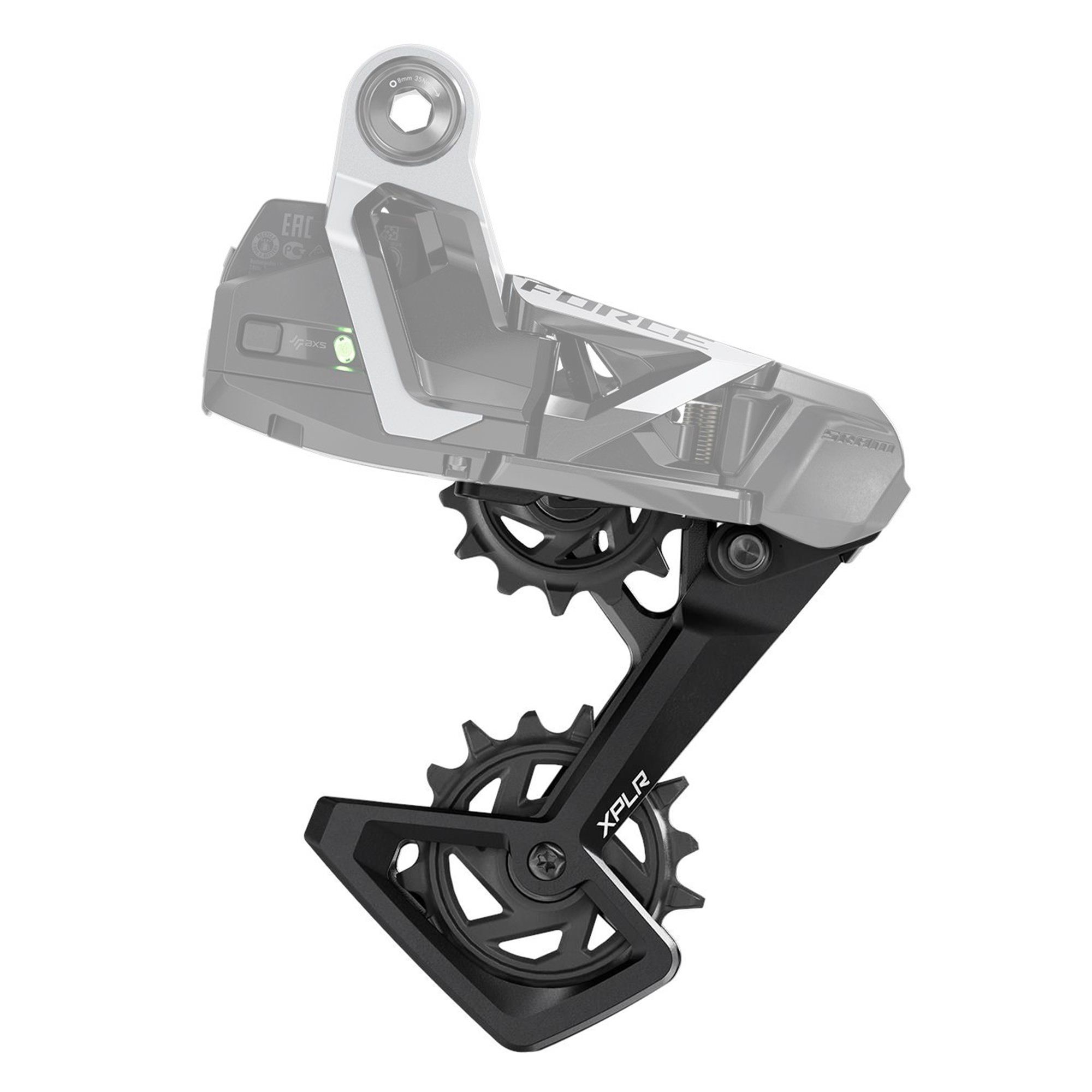 Force XPLR E1 Rear Derailleur Cage Assembly Kit