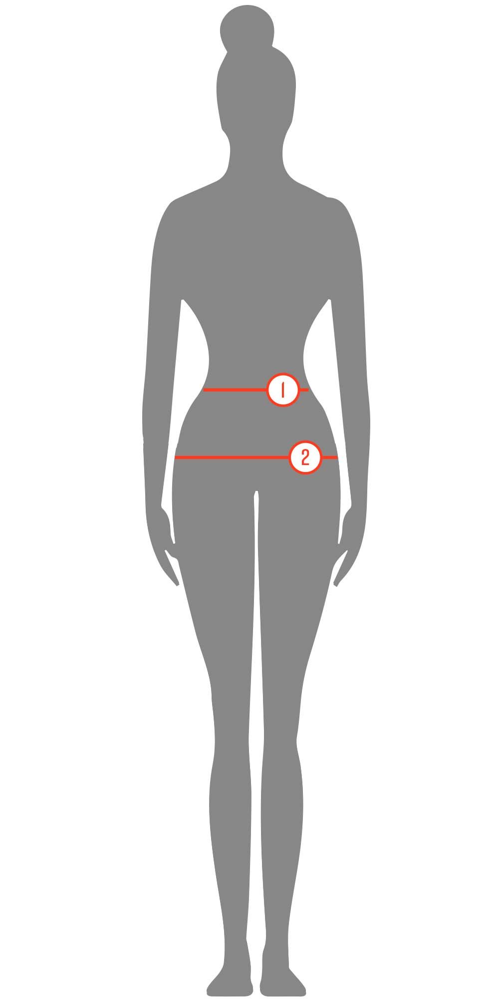 2XU Women's Shorts Size Guide