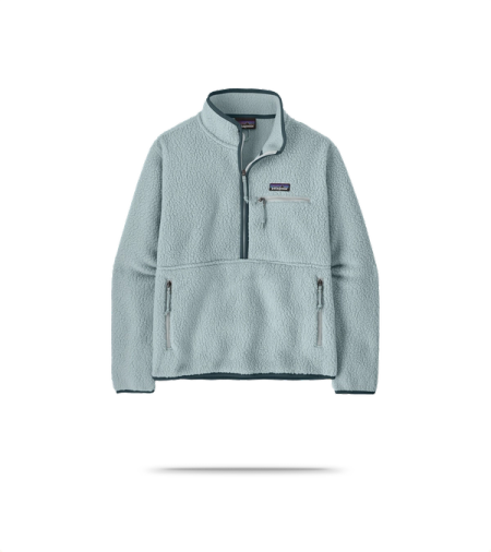 Women's Retro Pile Marsupial Fleece Jacket
